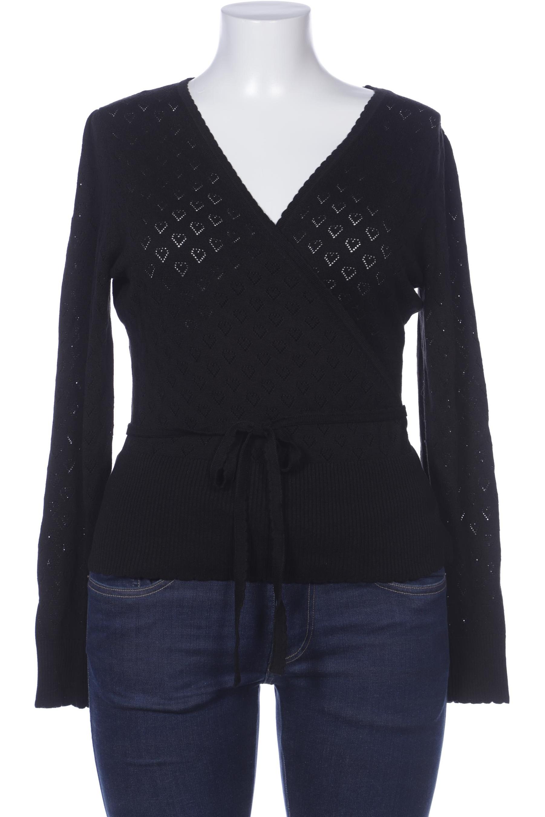 

King Louie Damen Strickjacke, schwarz, Gr. 44