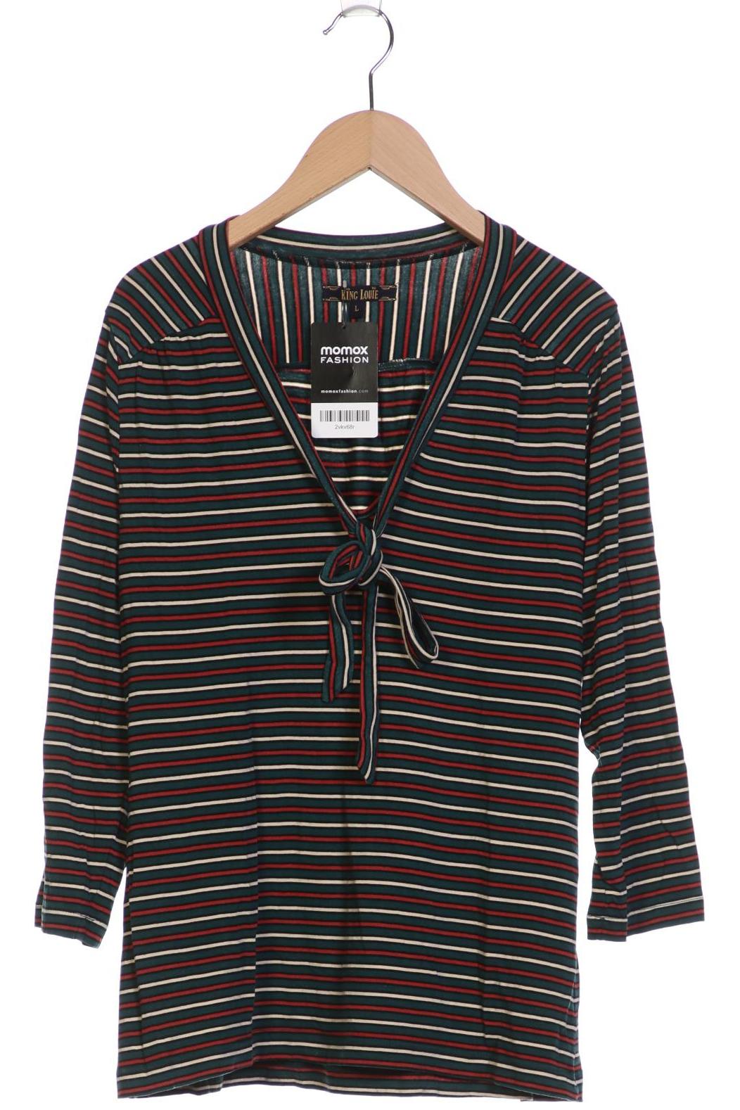 

King Louie Damen Langarmshirt, grün, Gr. 42