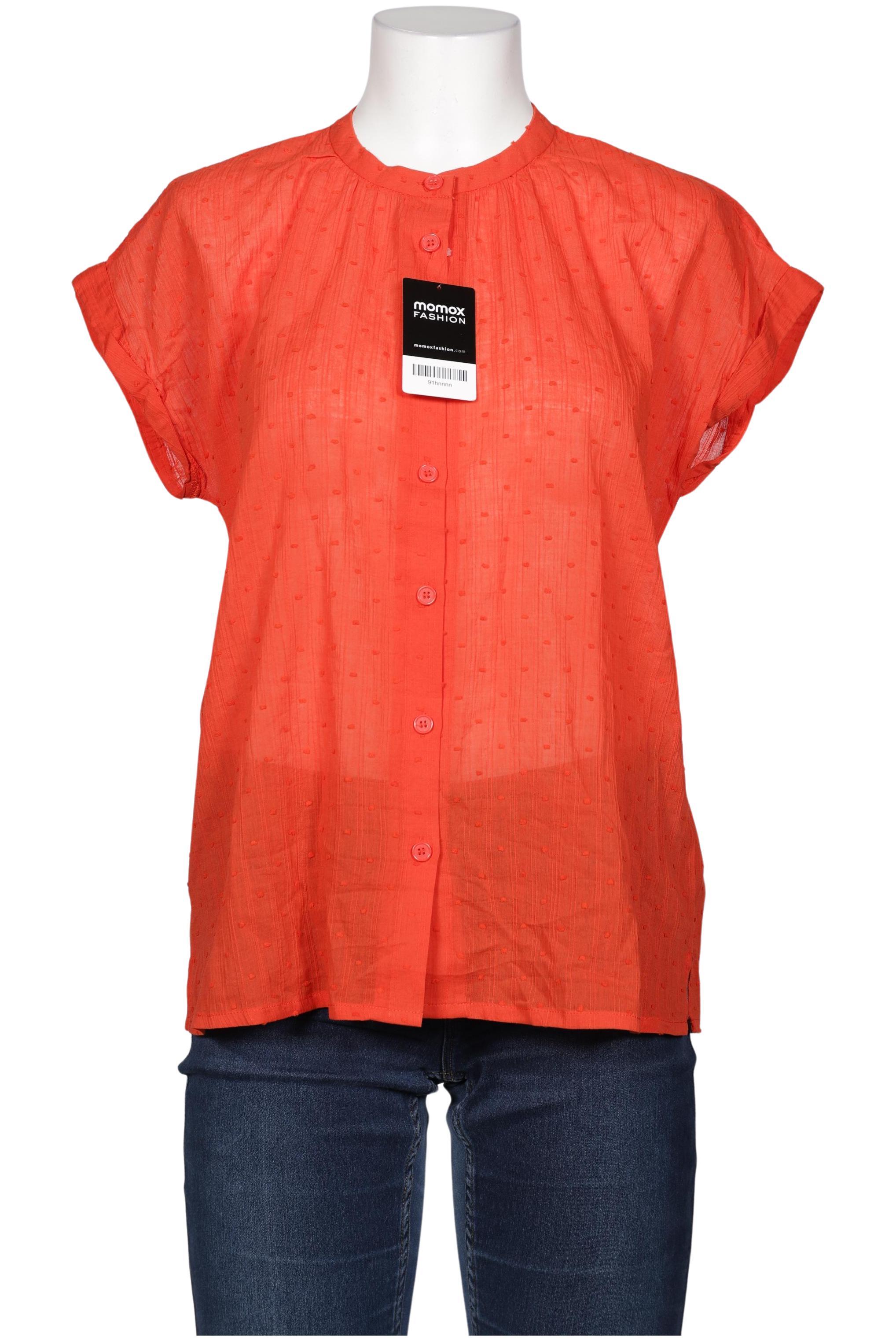 

King Louie Damen Bluse, rot, Gr. 40