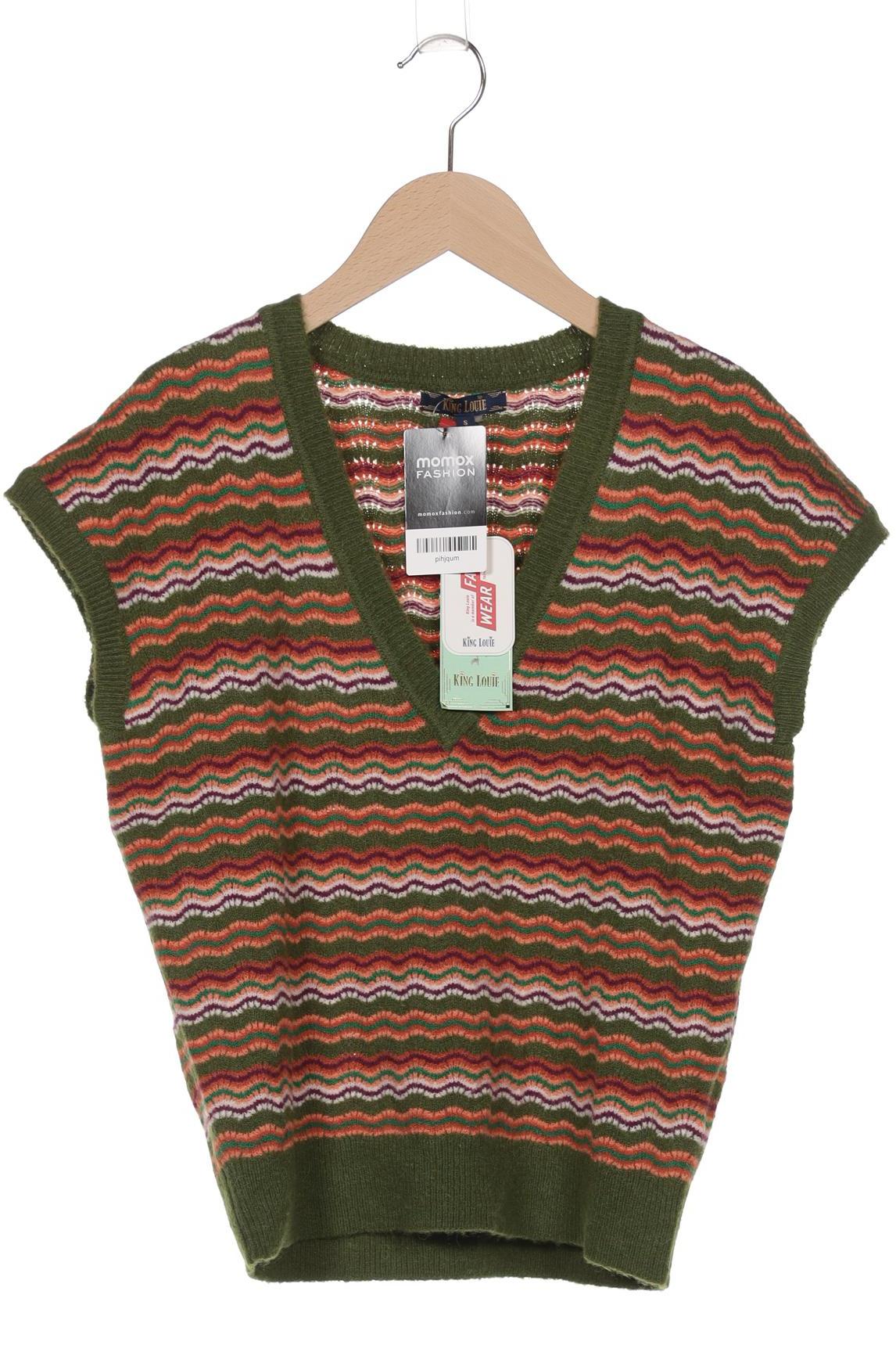 

King Louie Damen Pullover, grün, Gr. 36