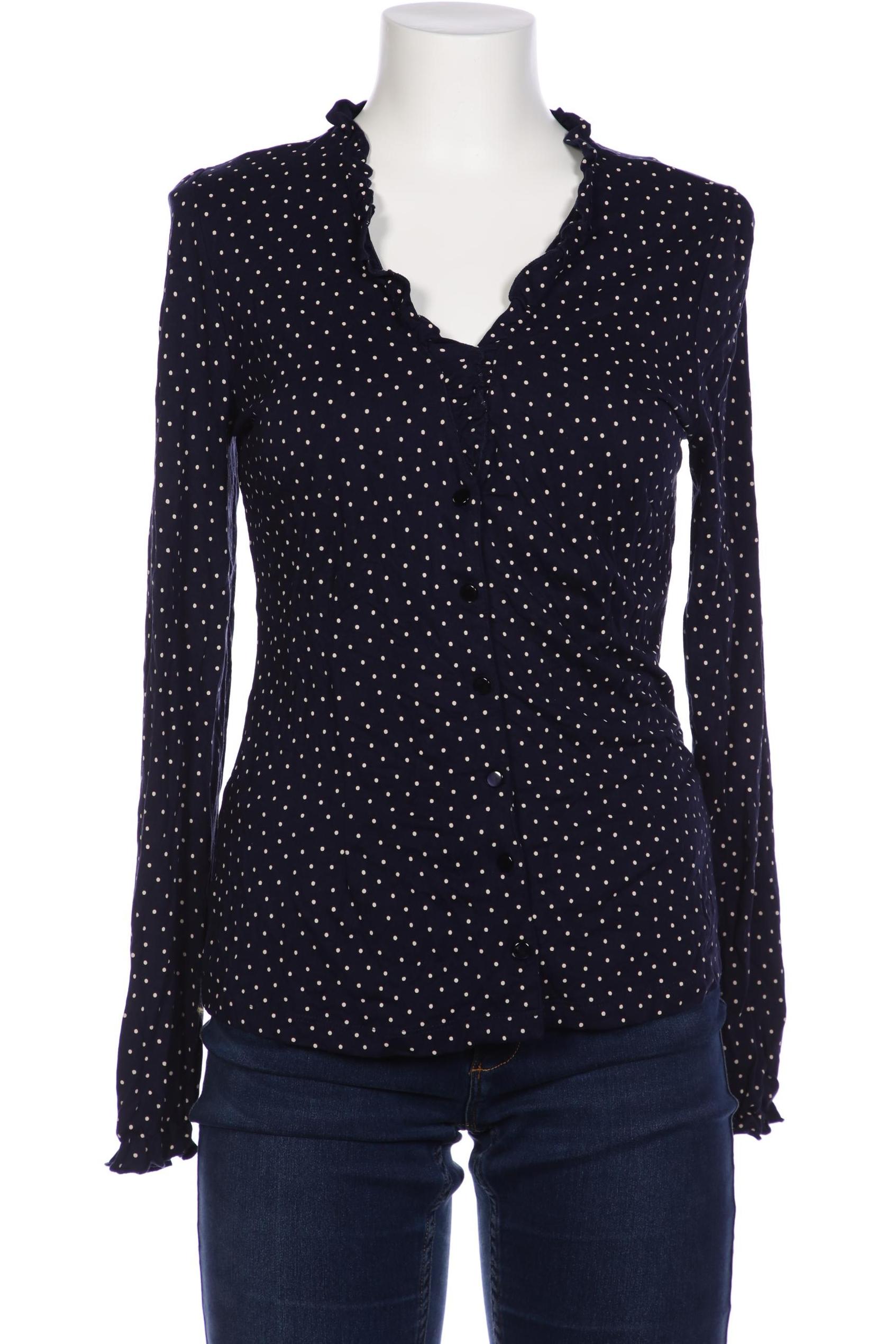 

King Louie Damen Bluse, marineblau, Gr. 42