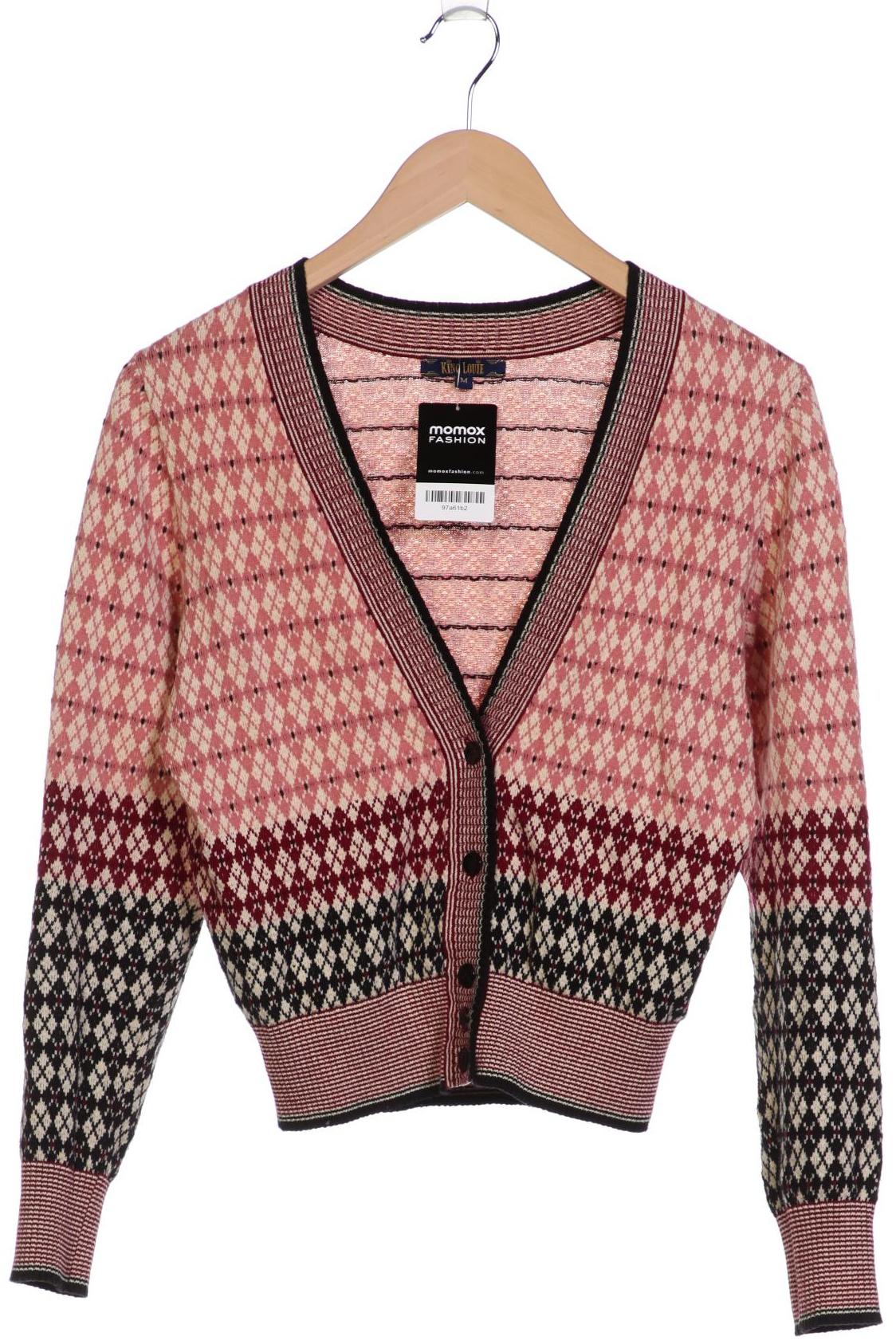 

King Louie Damen Strickjacke, pink, Gr. 38