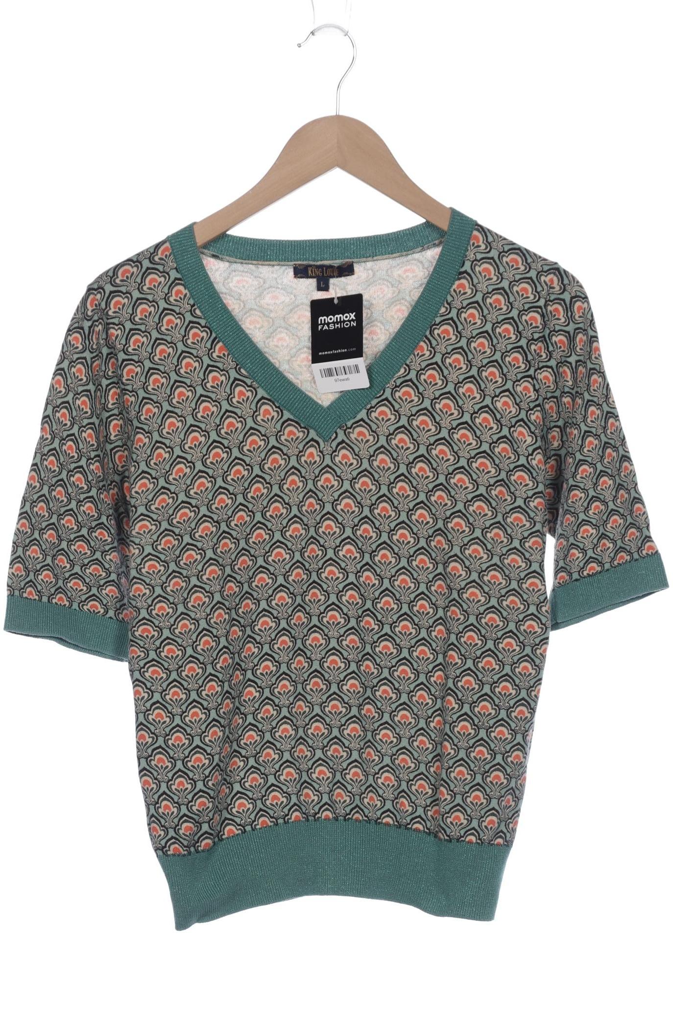 

King Louie Damen Pullover, grün, Gr. 42