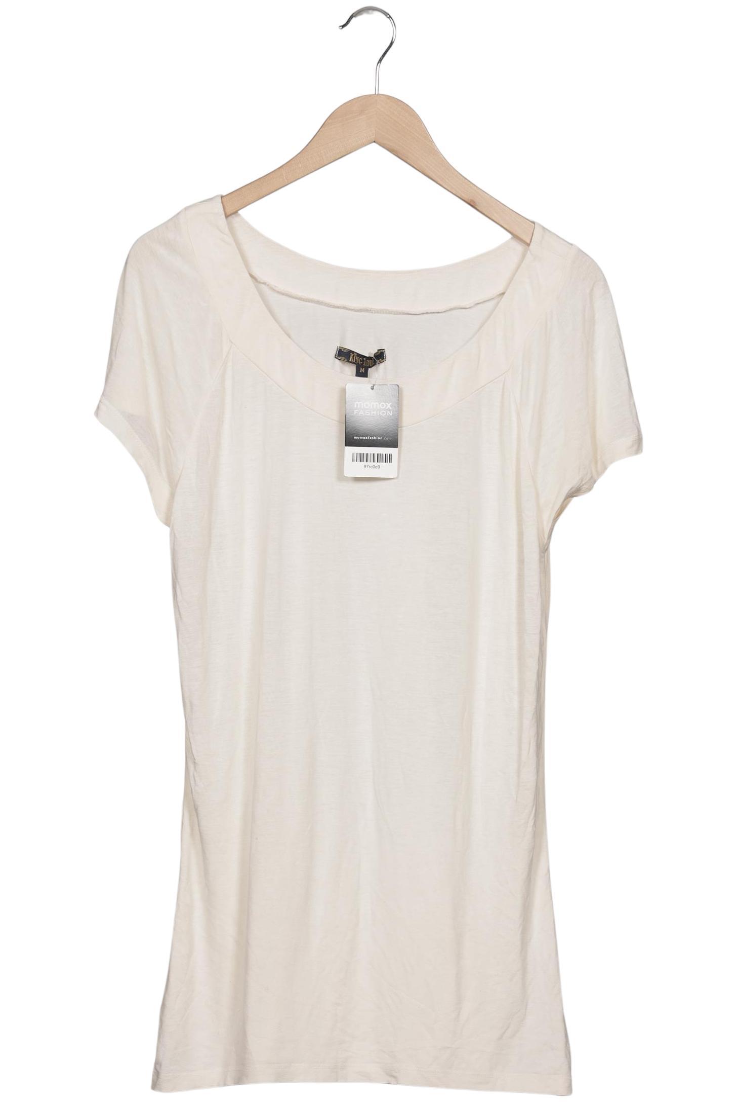 

King Louie Damen T-Shirt, cremeweiß, Gr. 38