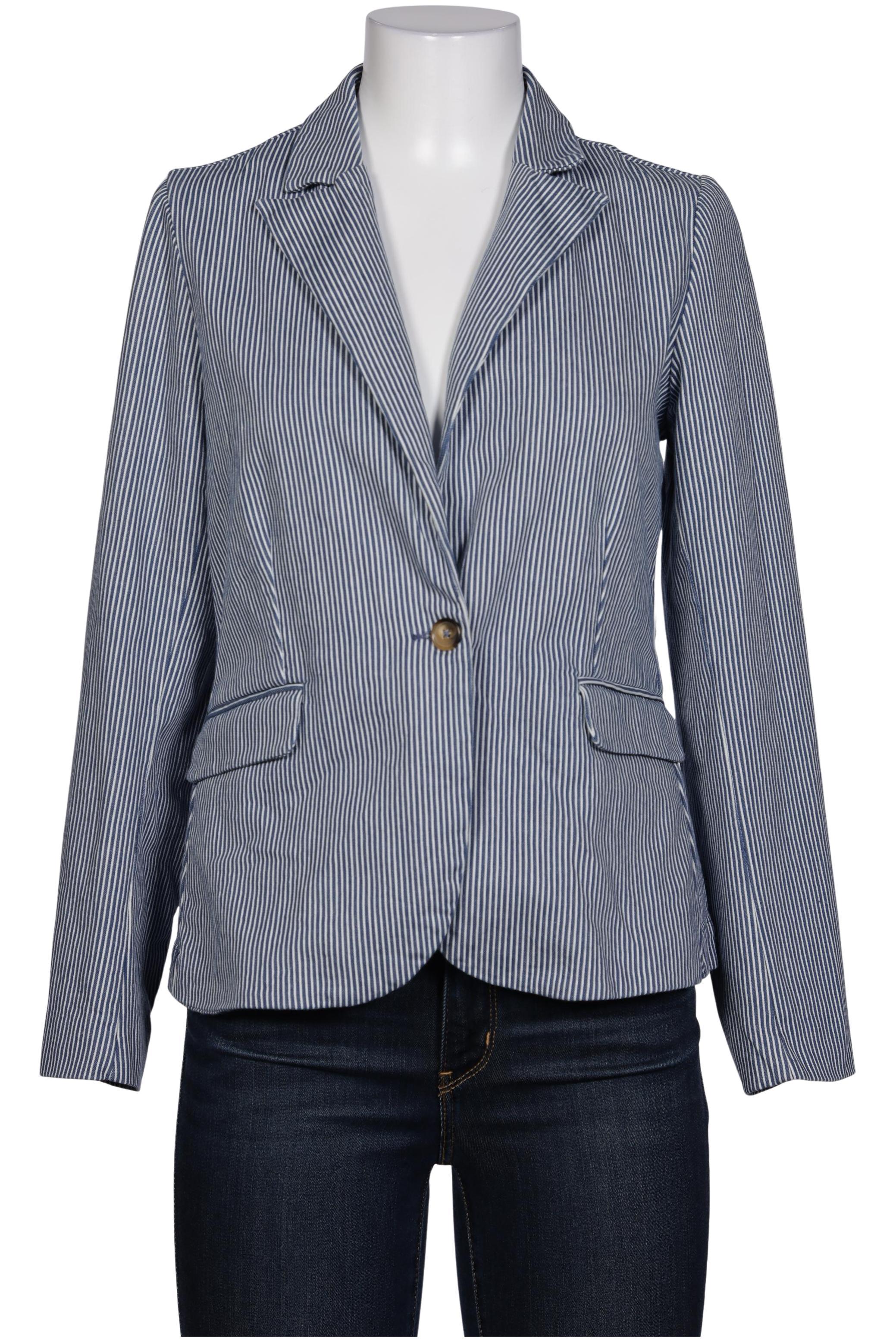 

King Louie Damen Blazer, blau, Gr. 40