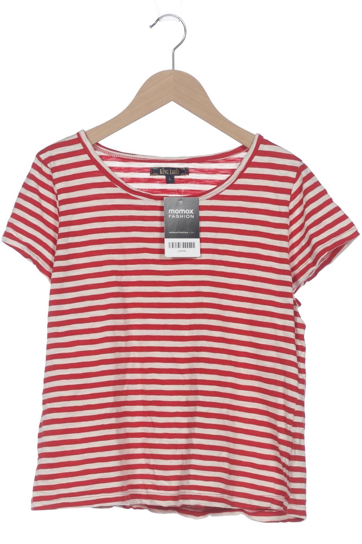 

King Louie Damen T-Shirt, rot, Gr. 42