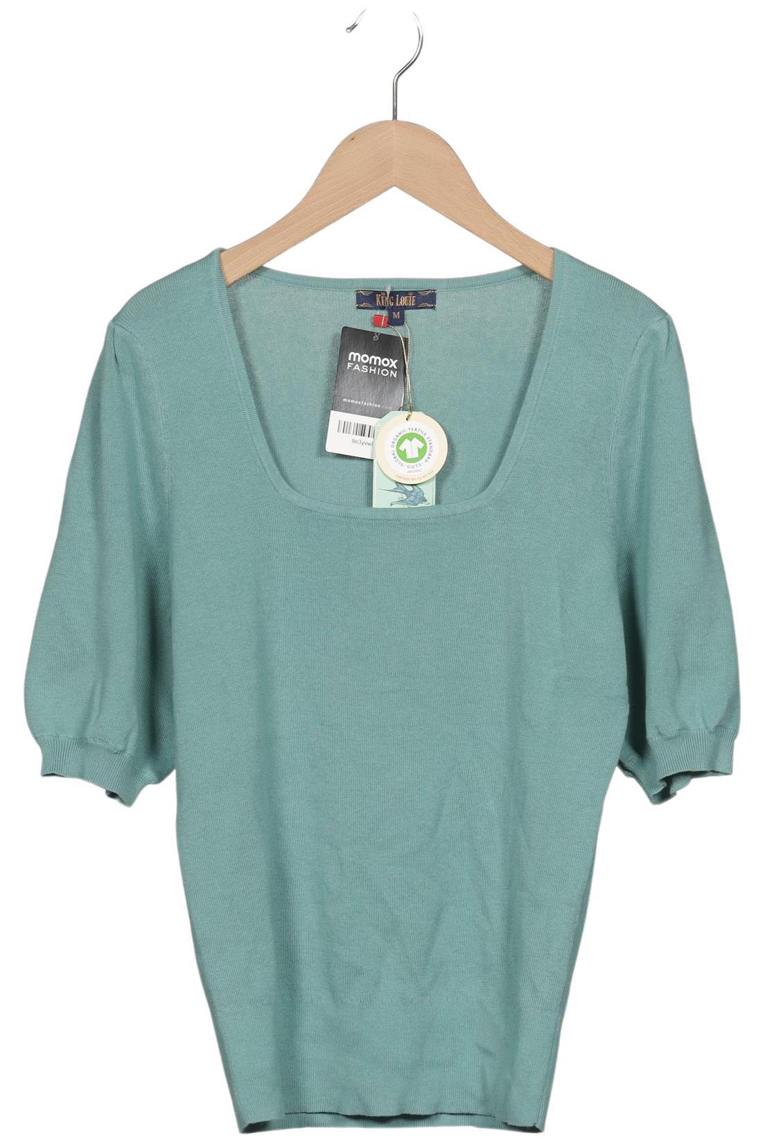 

King Louie Damen Pullover, türkis, Gr. 38