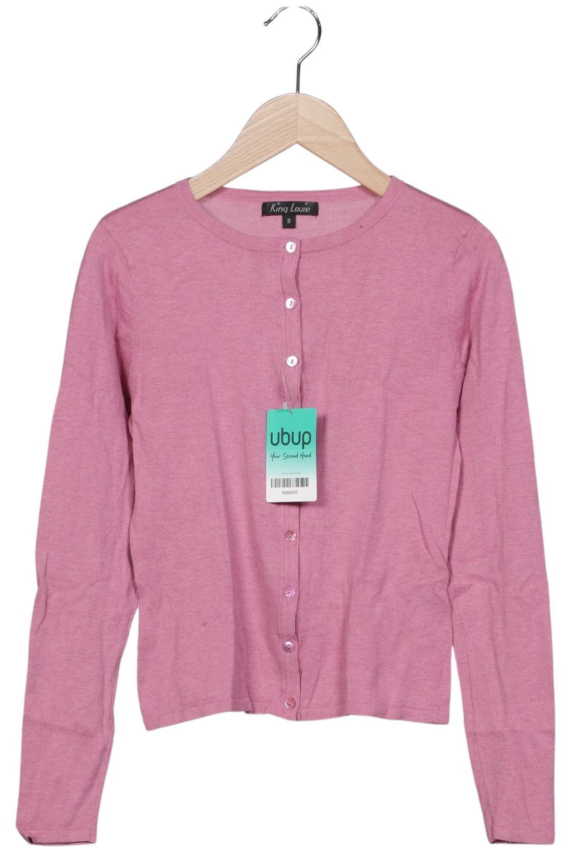 

King Louie Damen Strickjacke, pink, Gr. 36