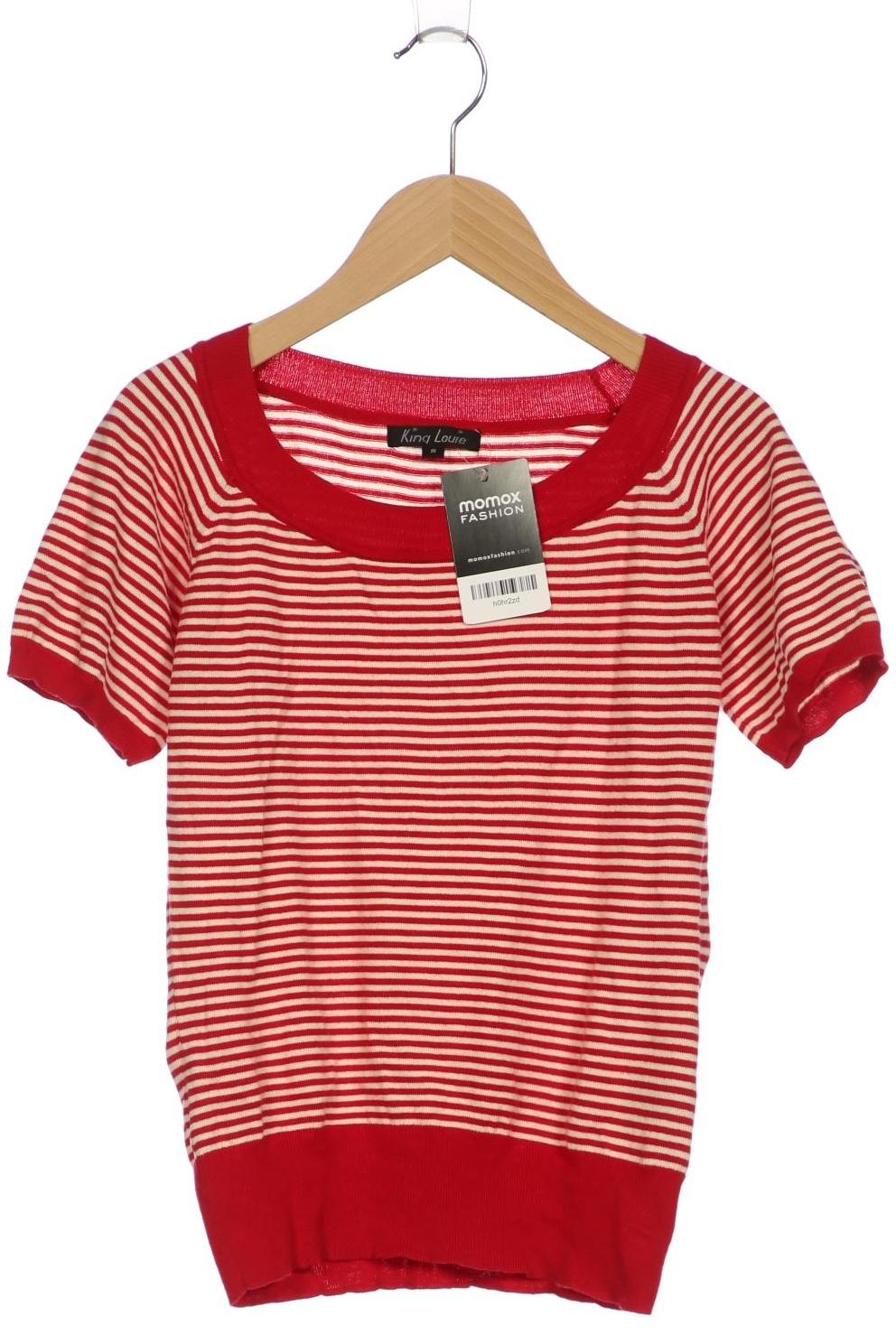

King Louie Damen Pullover, rot, Gr. 36
