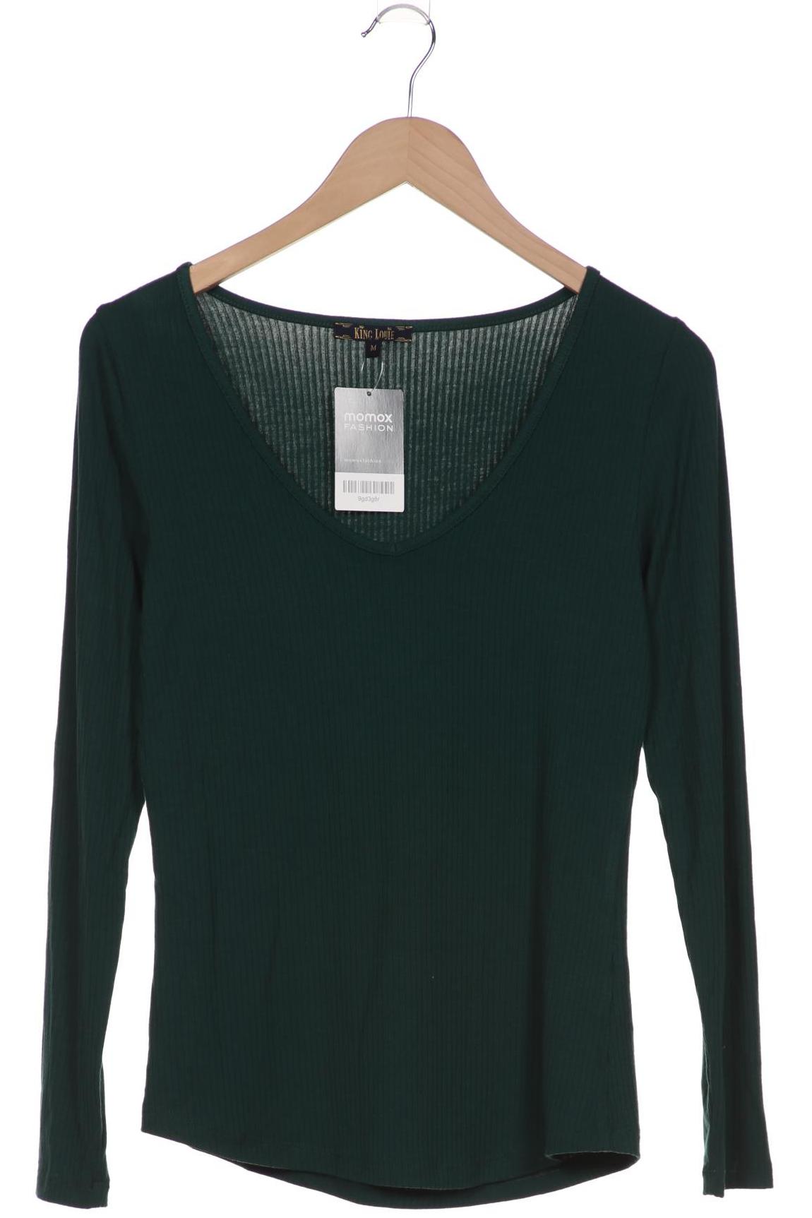 

King Louie Damen Langarmshirt, grün, Gr. 38