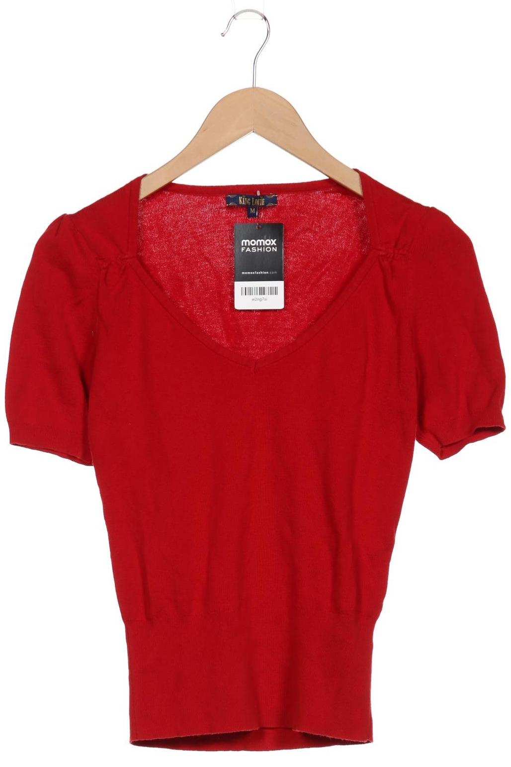 

King Louie Damen Pullover, rot, Gr. 38