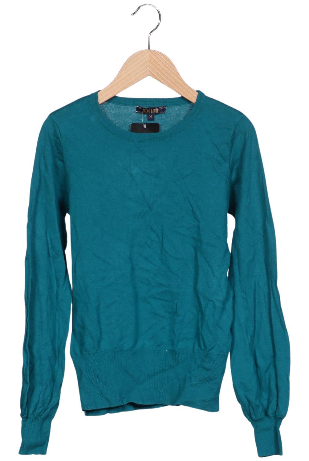 

King Louie Damen Pullover, türkis, Gr. 38