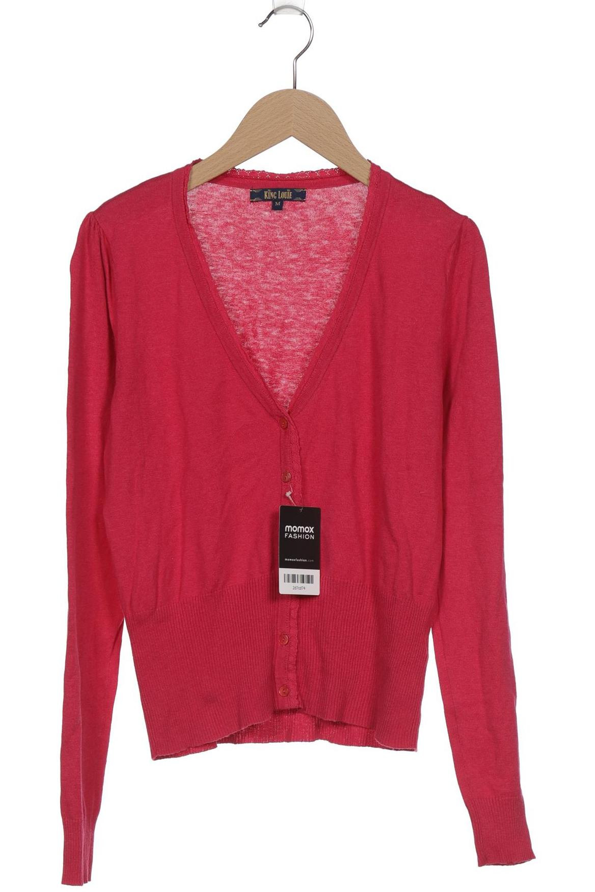 

King Louie Damen Strickjacke, pink, Gr. 38