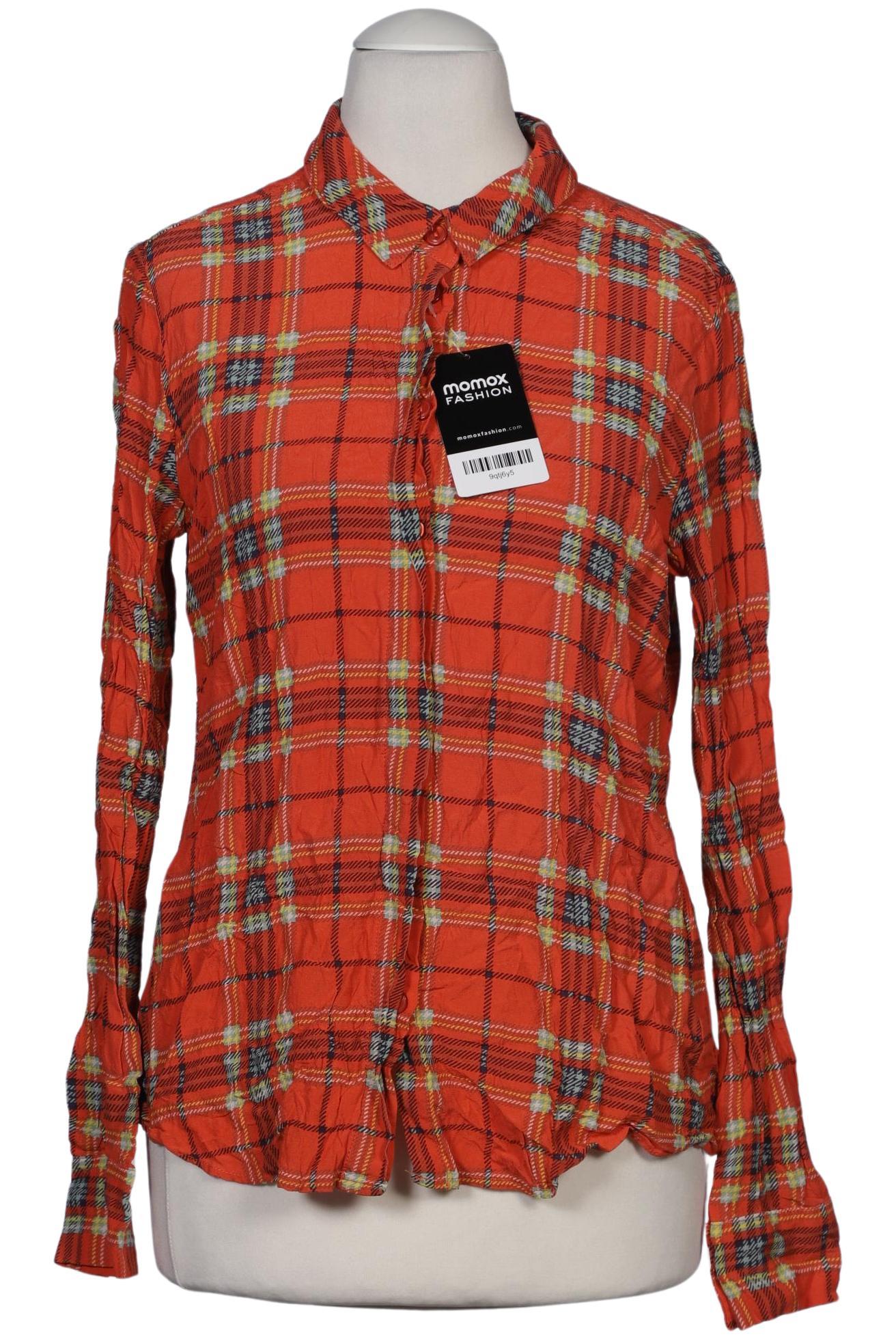 

King Louie Damen Bluse, rot, Gr. 36