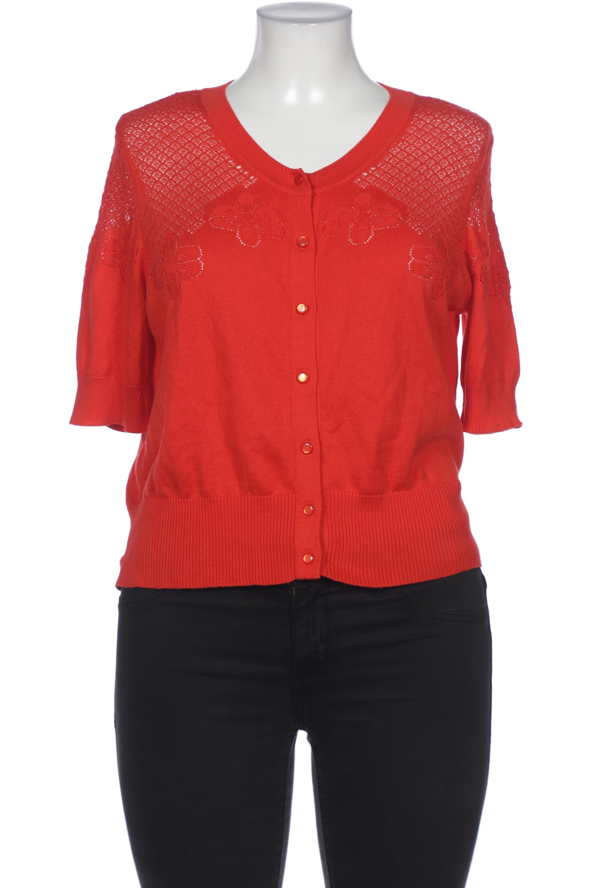 

King Louie Damen Strickjacke, rot, Gr. 44