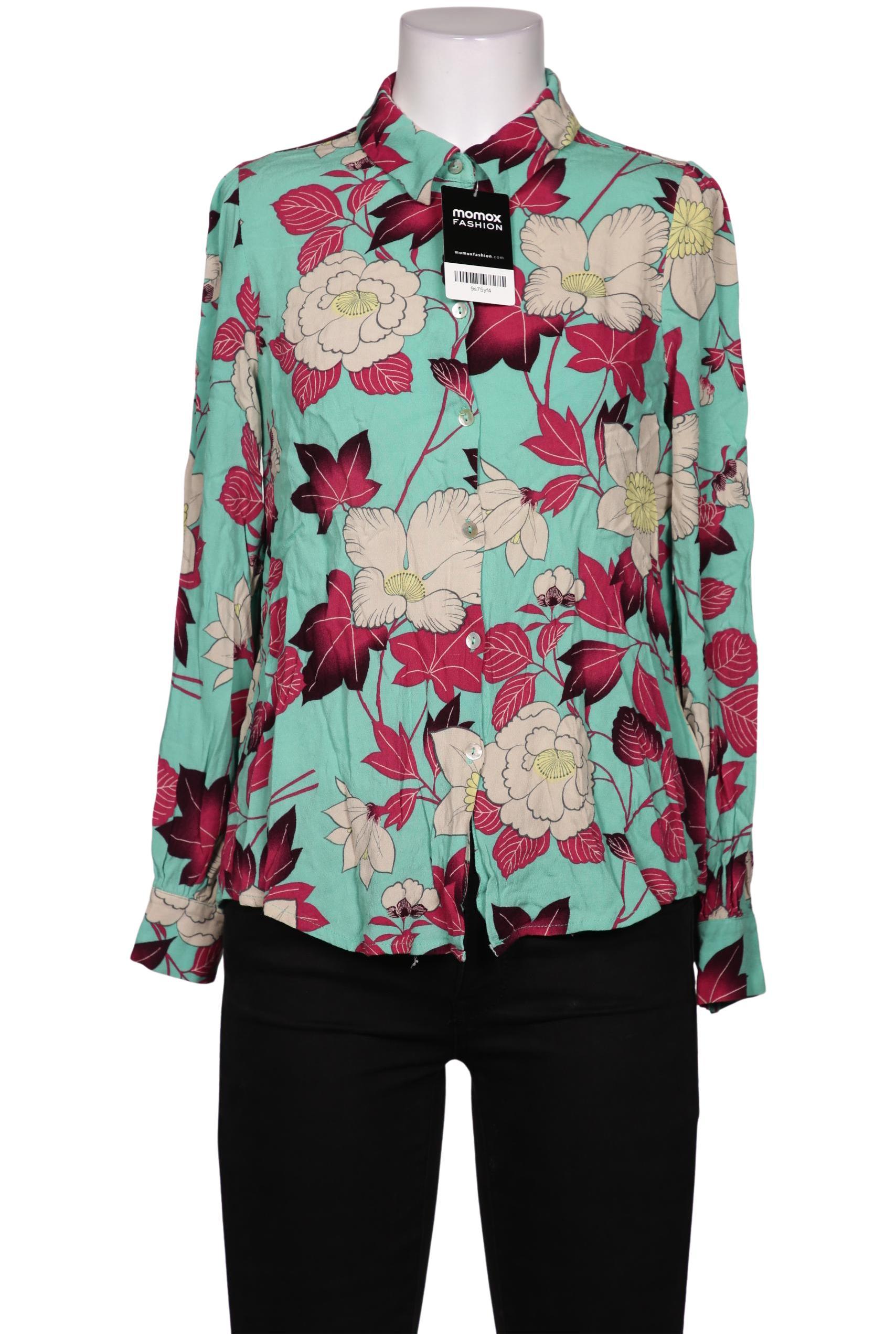 

King Louie Damen Bluse, mehrfarbig, Gr. 38