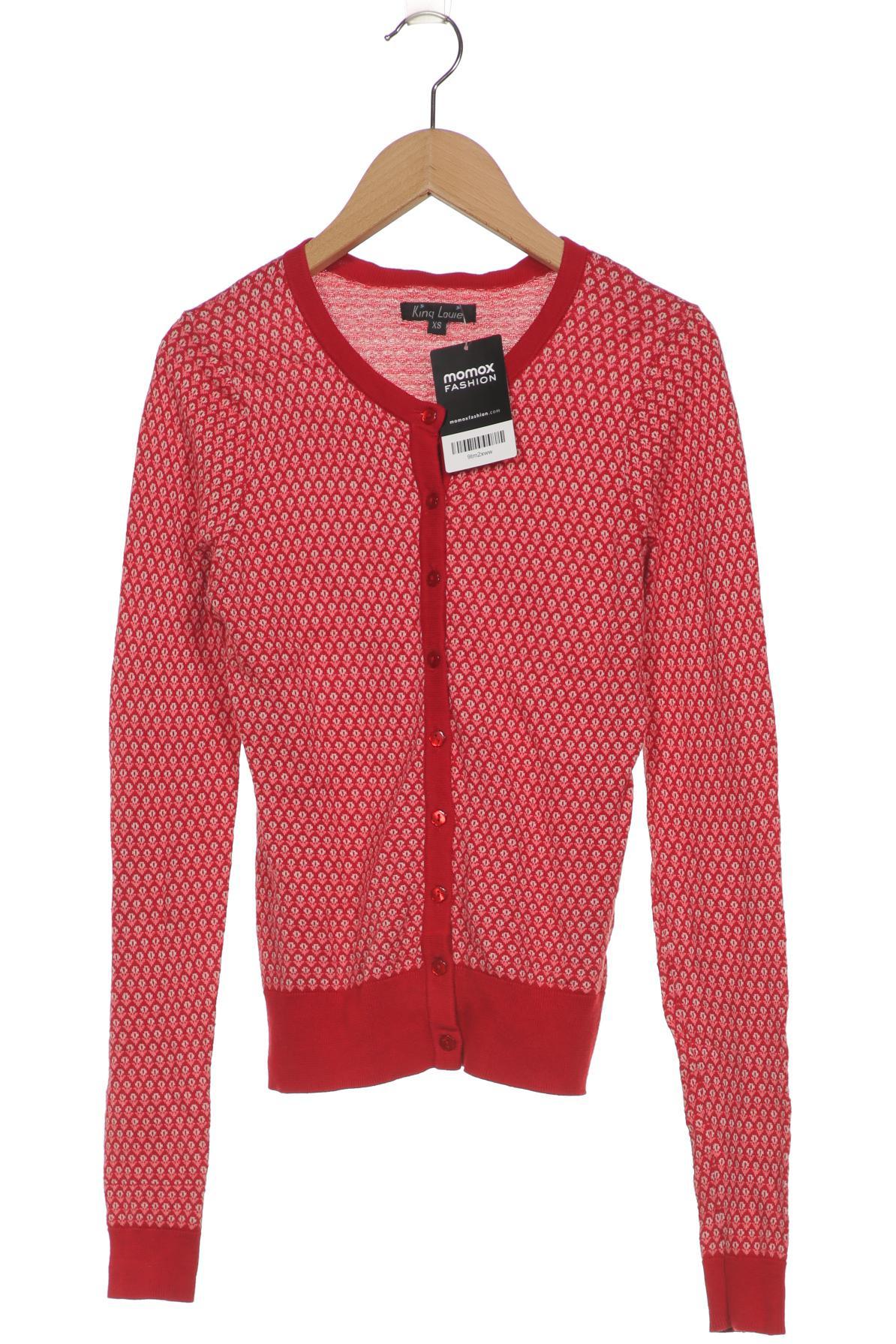 

KING LOUIE Damen Strickjacke, rot