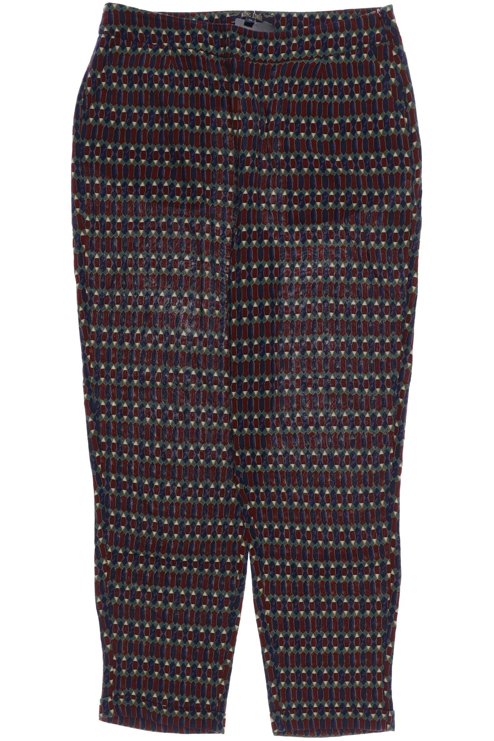 

King Louie Damen Stoffhose, mehrfarbig, Gr. 36