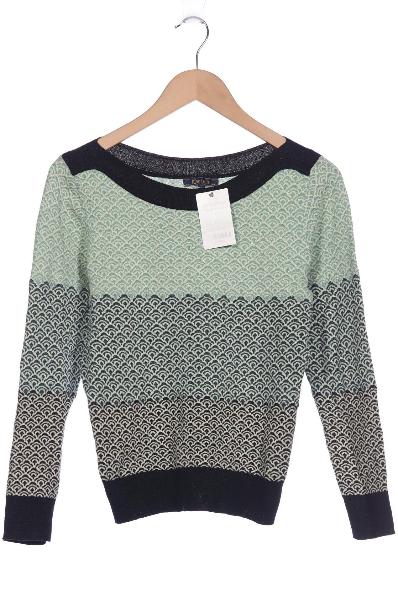 

King Louie Damen Pullover, grün, Gr. 42