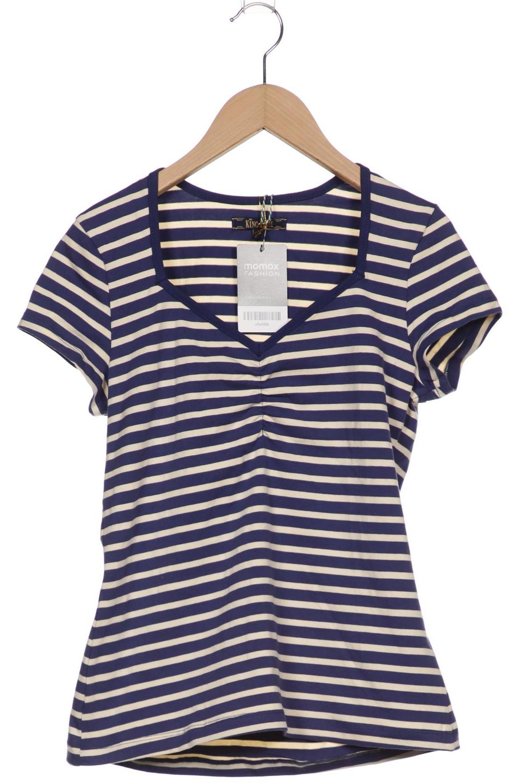 

King Louie Damen T-Shirt, marineblau, Gr. 36