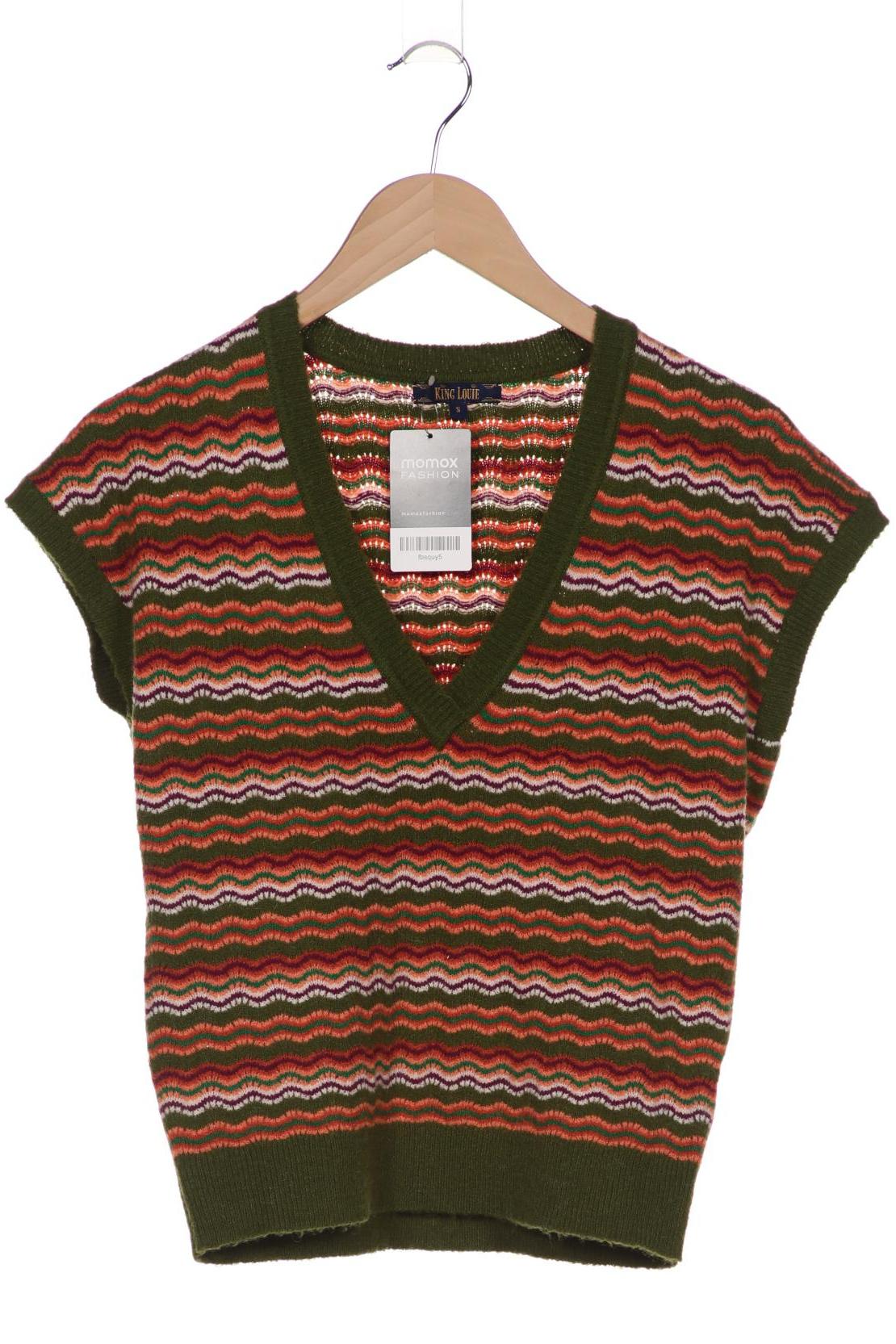 

King Louie Damen Pullover, grün, Gr. 36
