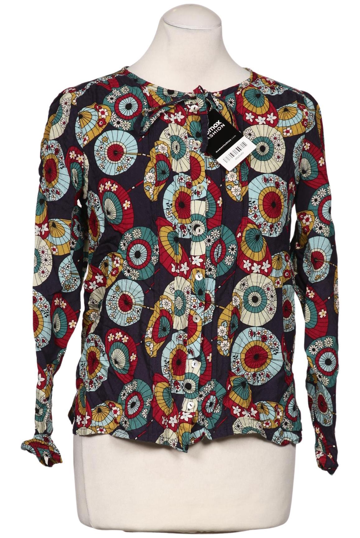 

King Louie Damen Bluse, mehrfarbig, Gr. 38