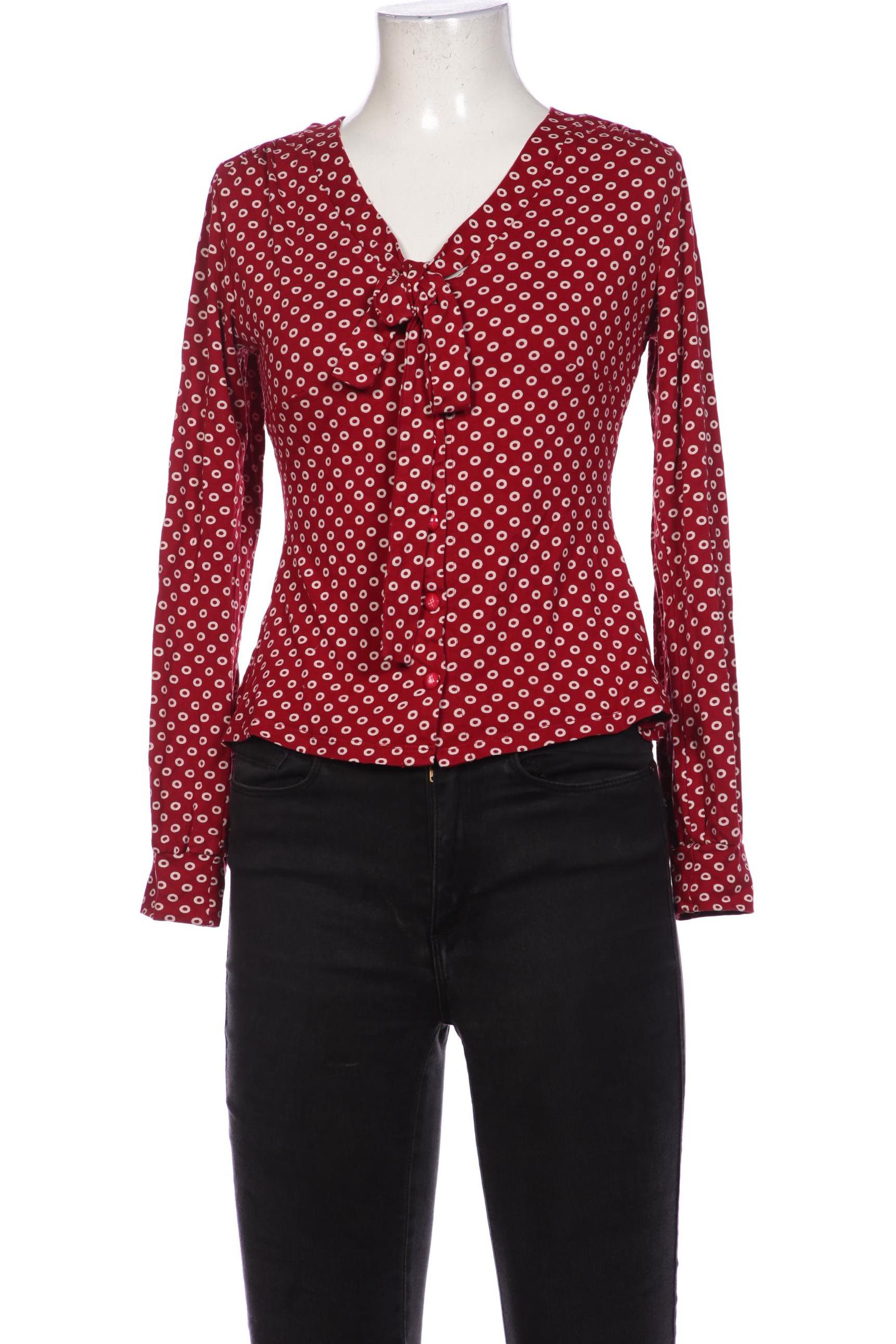 

King Louie Damen Bluse, bordeaux, Gr. 36
