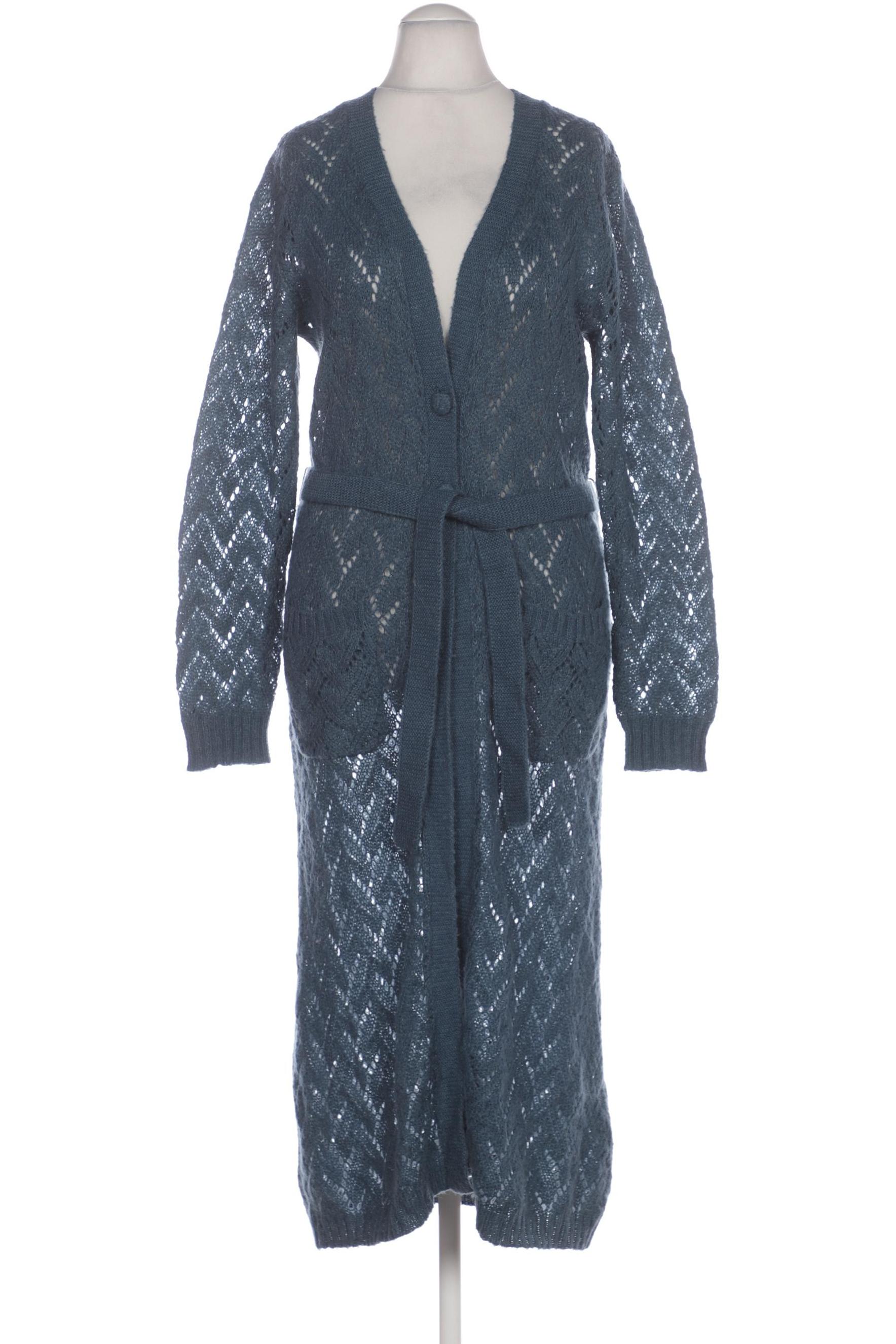 

King Louie Damen Strickjacke, blau, Gr. 42