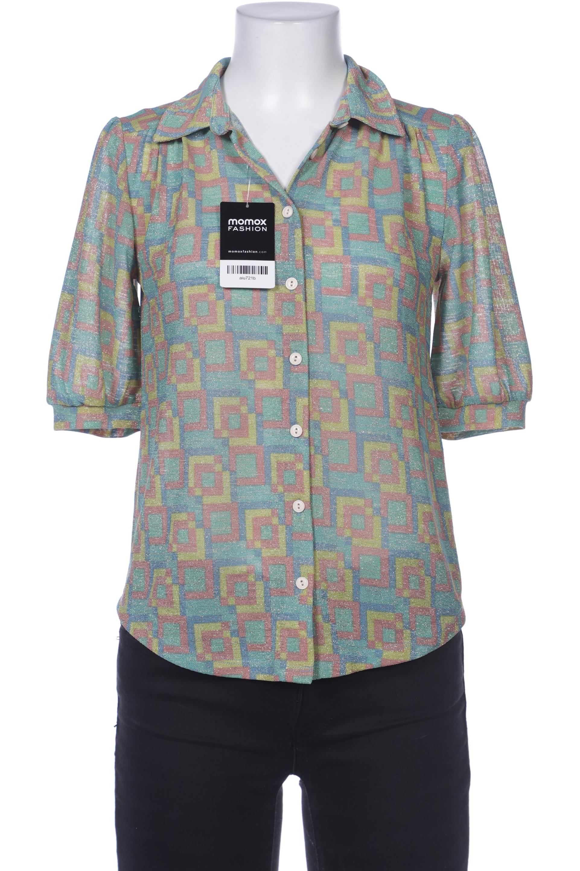 

King Louie Damen Bluse, mehrfarbig, Gr. 36