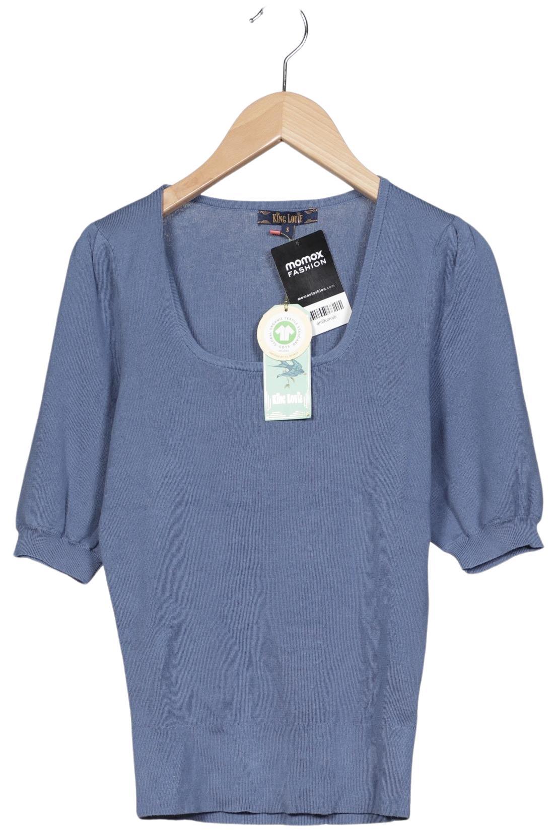 

King Louie Damen Pullover, blau, Gr. 36