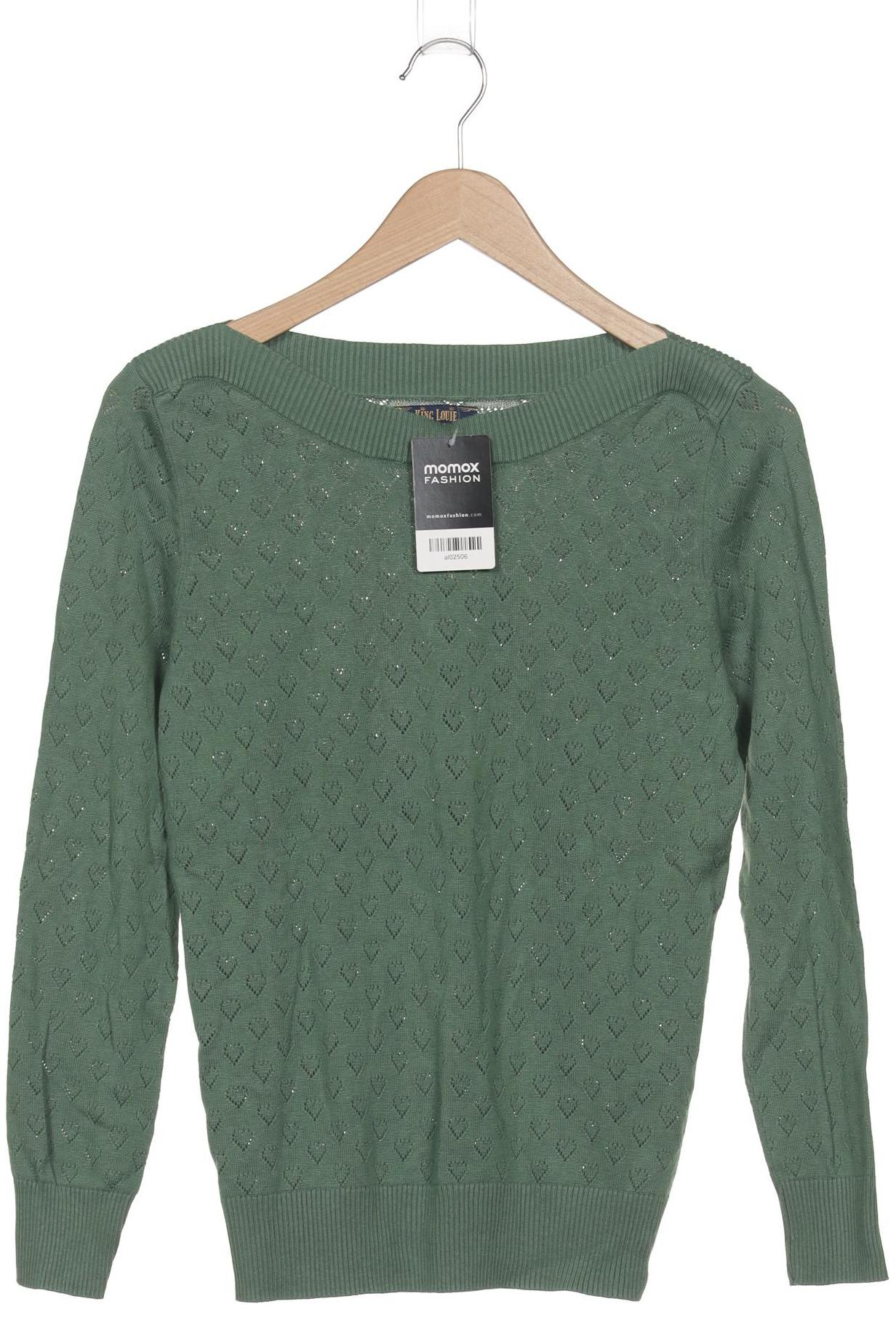 

King Louie Damen Pullover, grün, Gr. 38