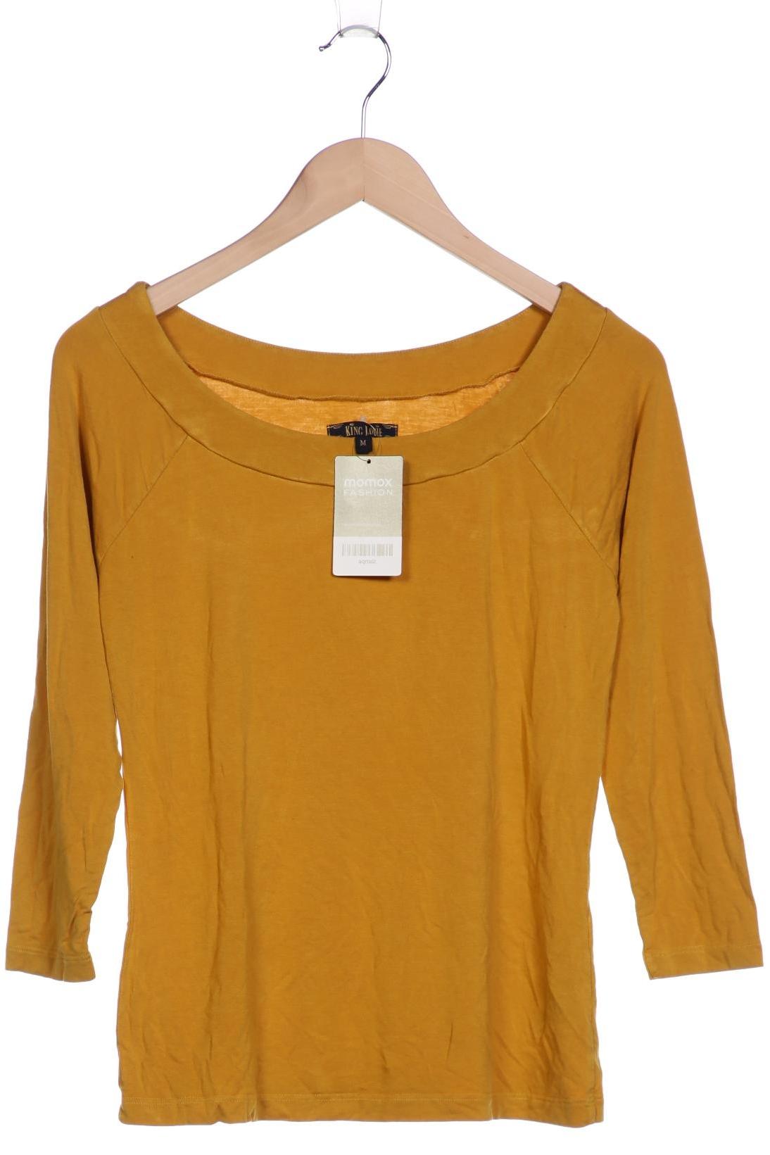 

King Louie Damen Langarmshirt, gelb, Gr. 38