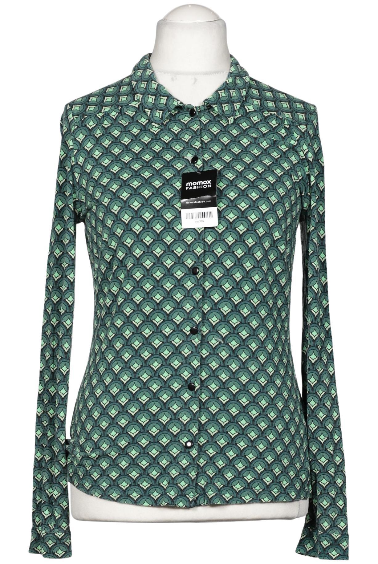 

King Louie Damen Bluse, grün, Gr. 42