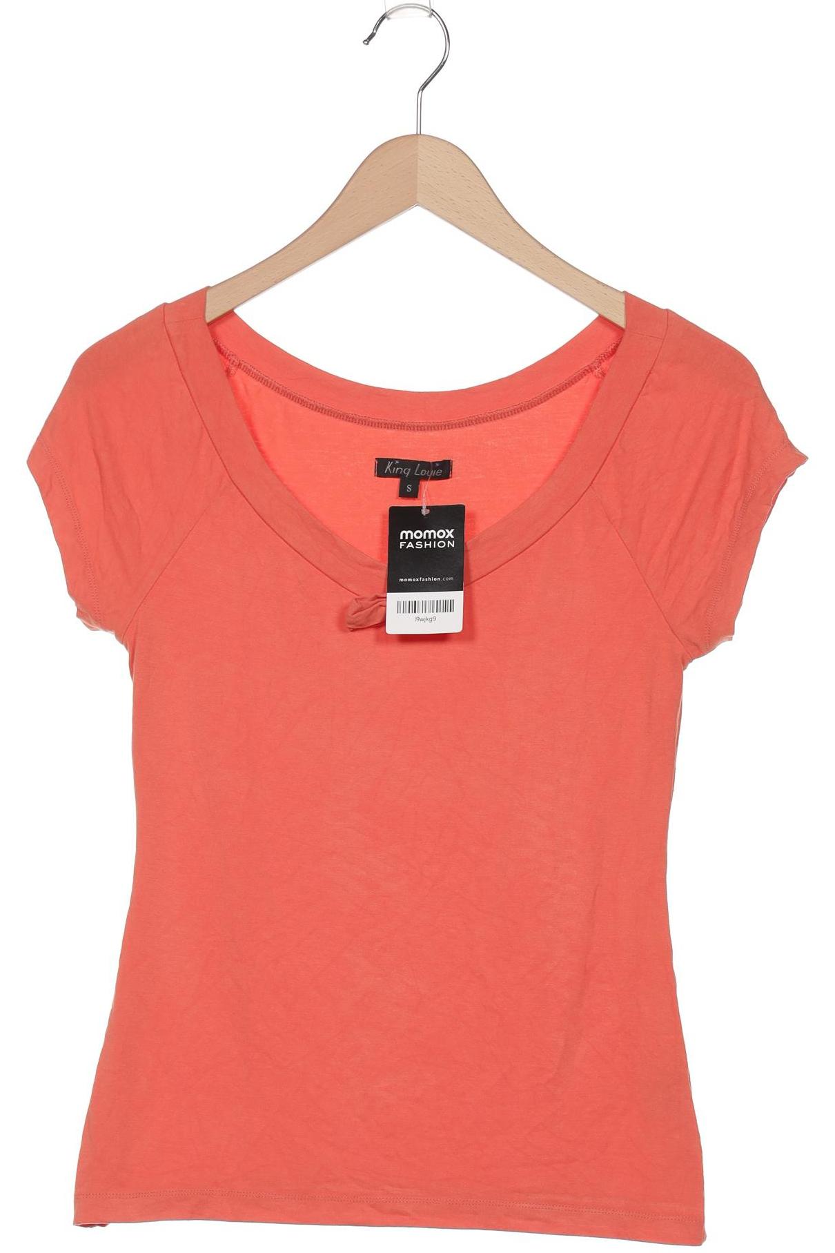 

King Louie Damen T-Shirt, orange, Gr. 36