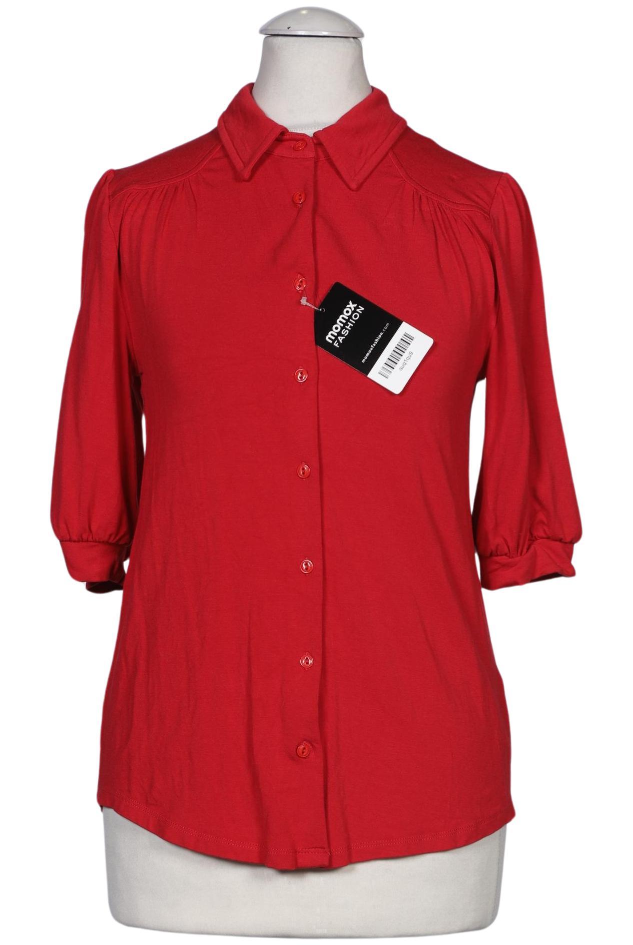 

King Louie Damen Bluse, rot, Gr. 34