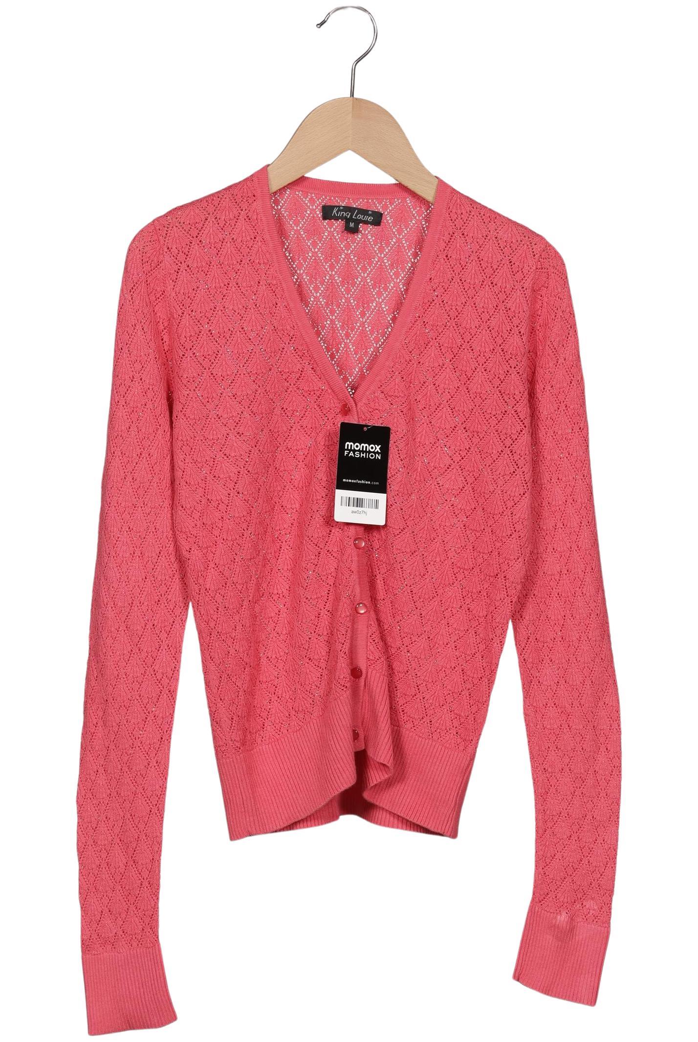 

King Louie Damen Strickjacke, pink, Gr. 38