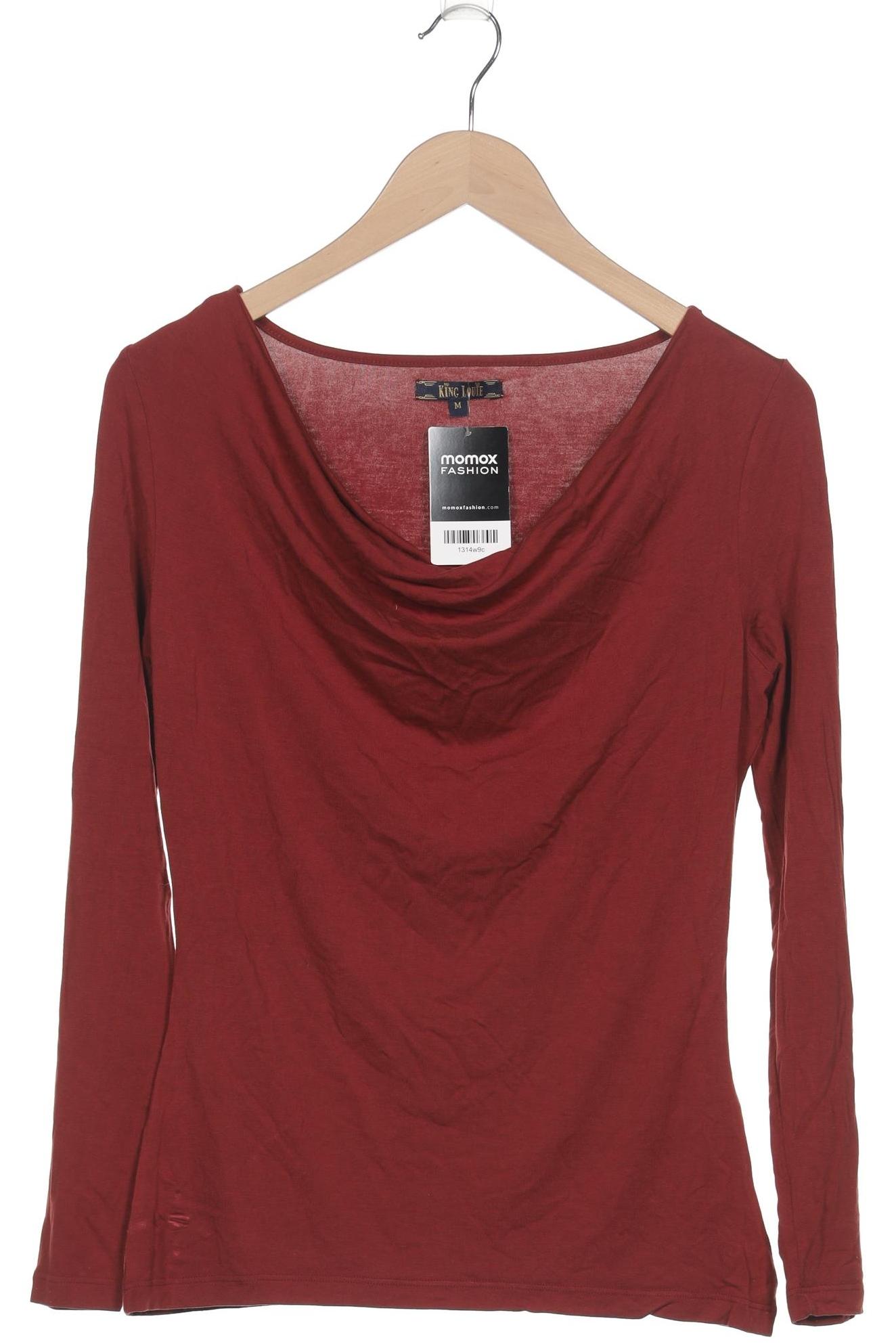

King Louie Damen Langarmshirt, rot, Gr. 38