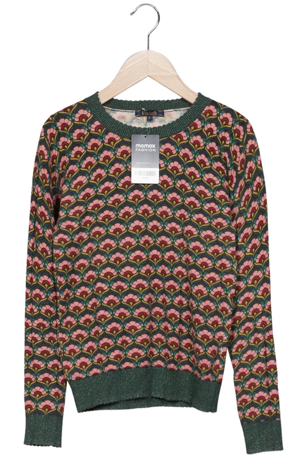 

King Louie Damen Pullover, grün, Gr. 36