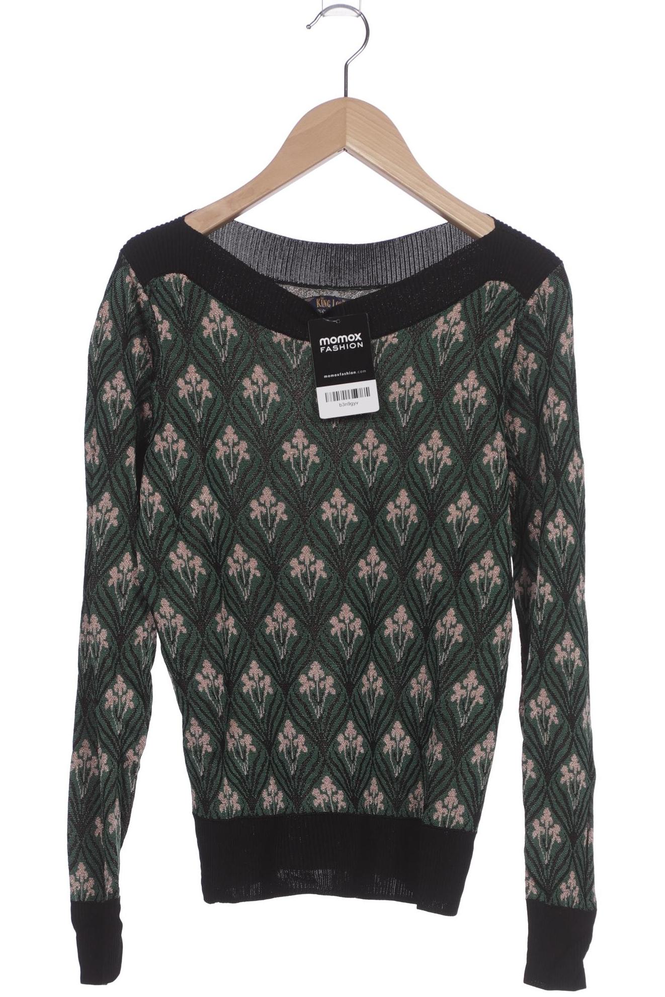 

King Louie Damen Pullover, grün, Gr. 38