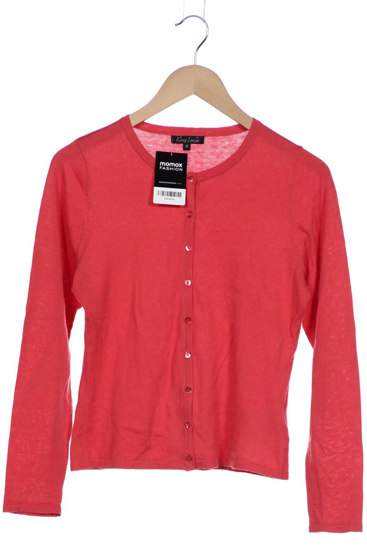 

King Louie Damen Strickjacke, rot, Gr. 38