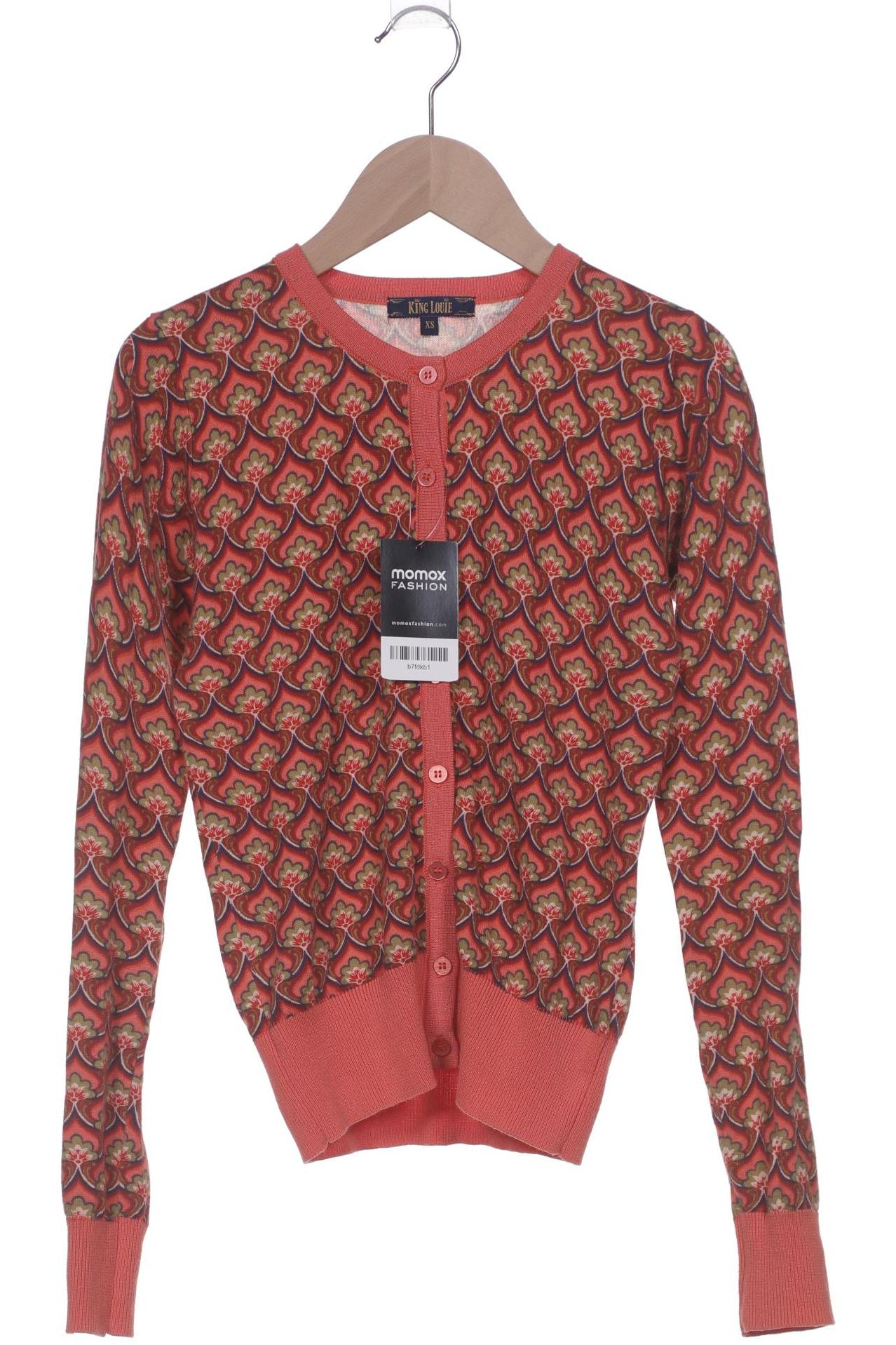 

King Louie Damen Strickjacke, pink, Gr. 34