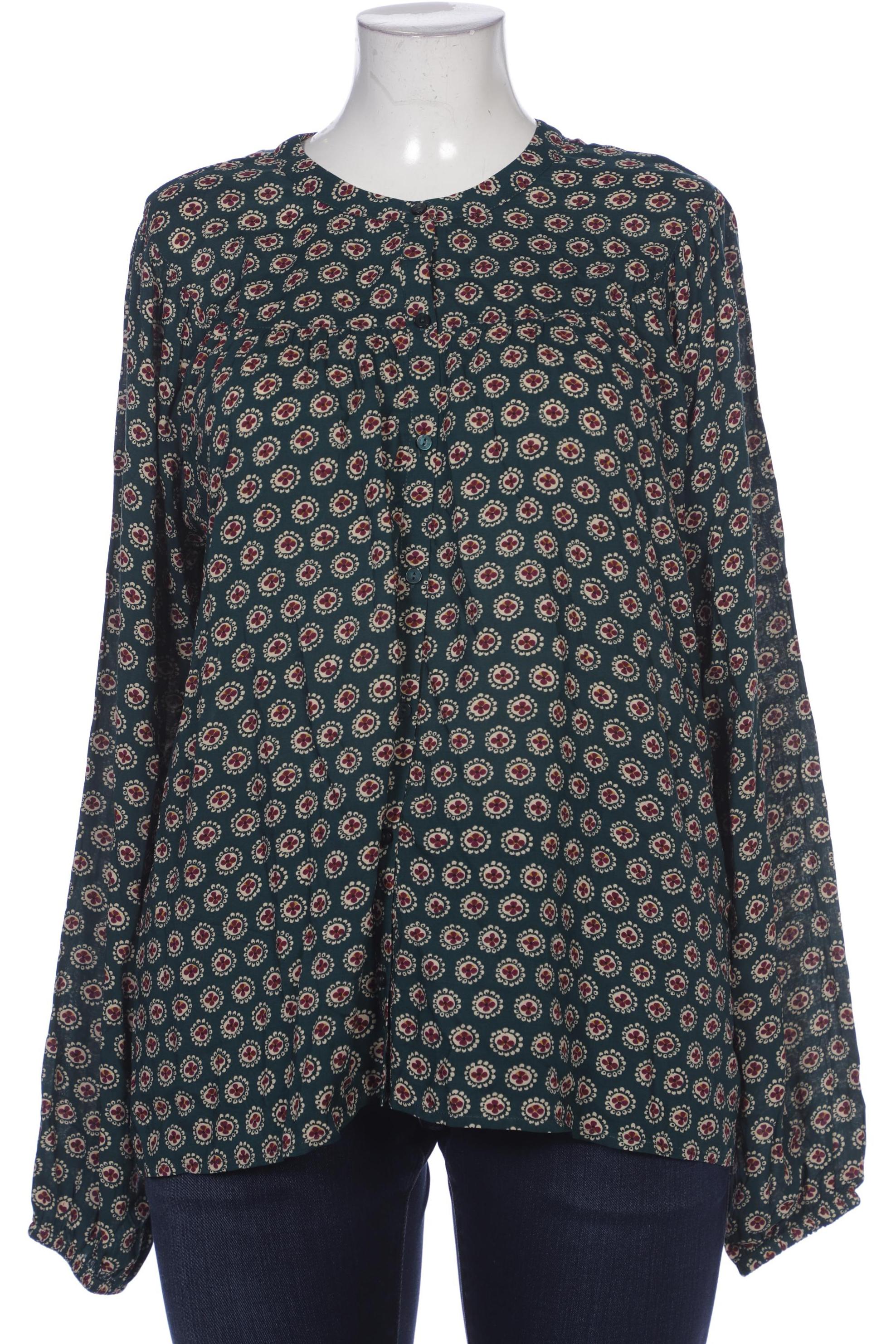 

King Louie Damen Bluse, grün, Gr. 44