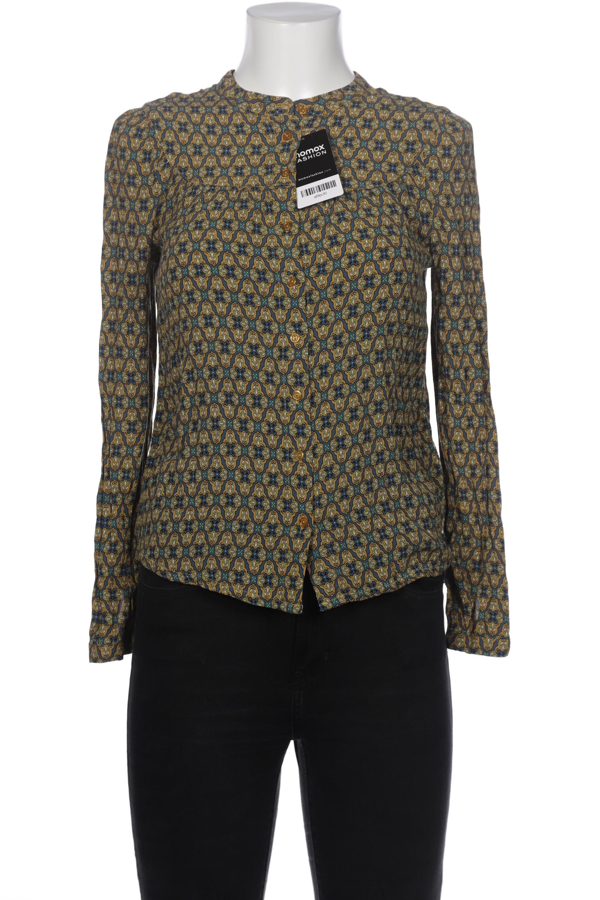 

King Louie Damen Bluse, blau, Gr. 42