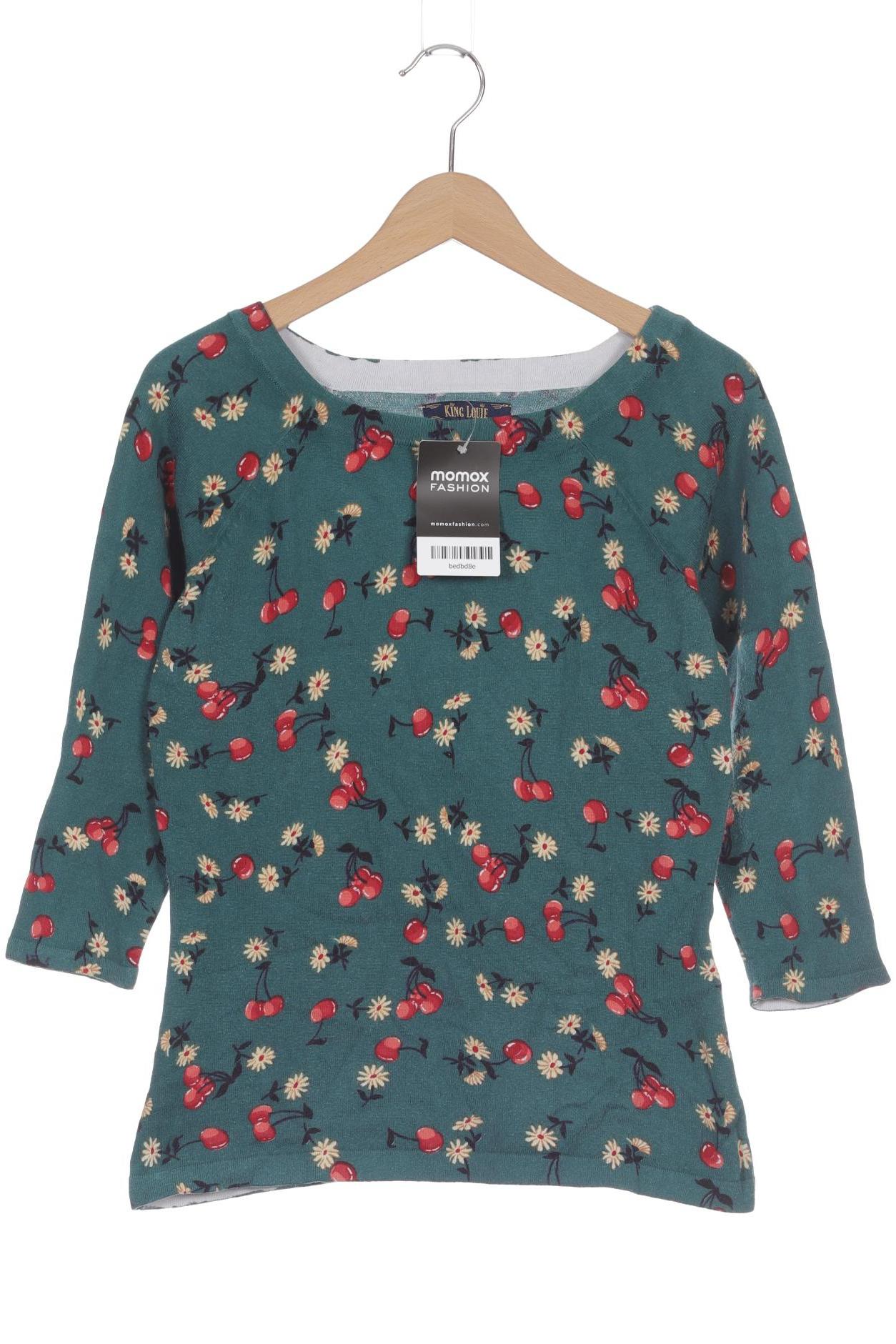 

King Louie Damen Pullover, türkis, Gr. 34