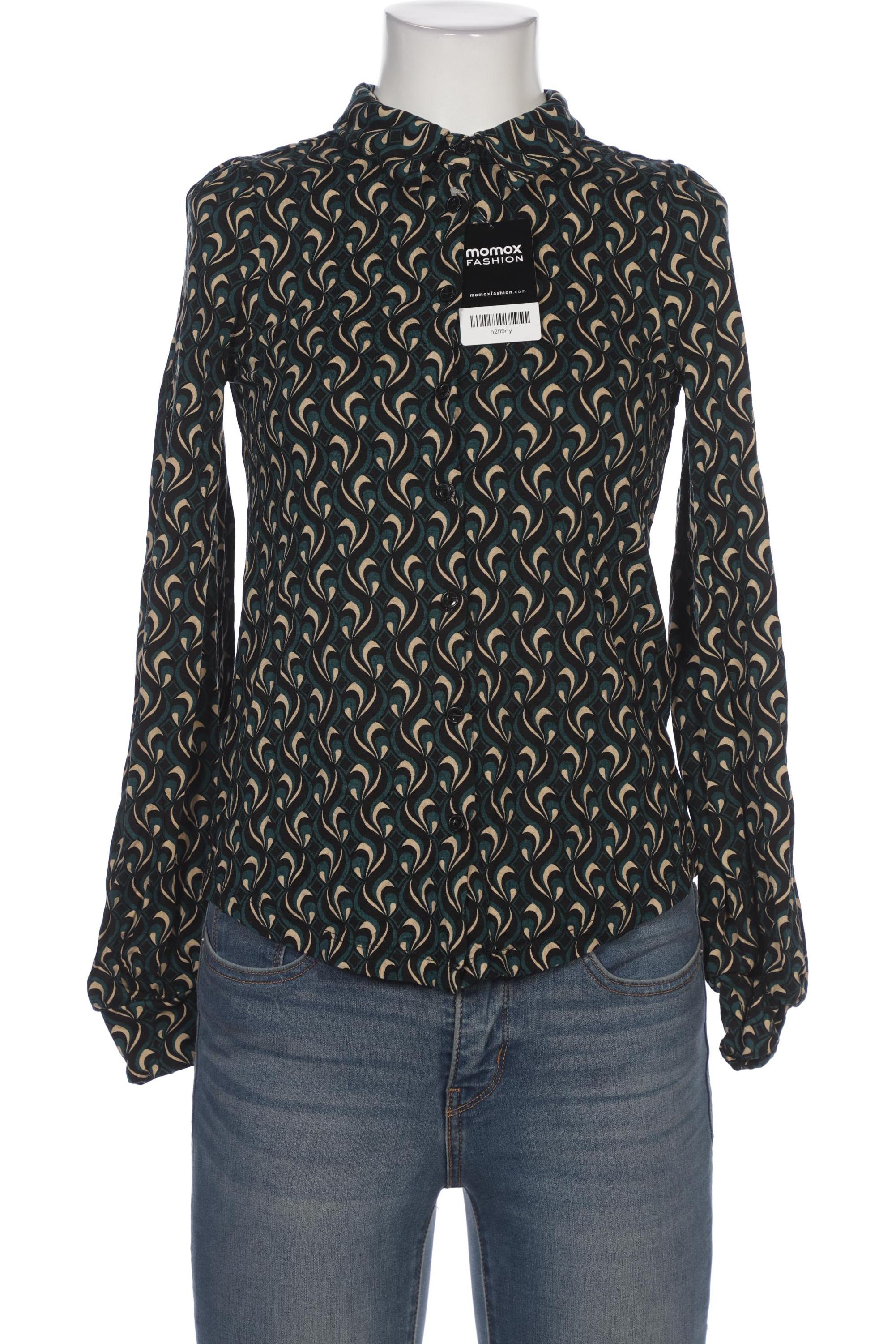 

King Louie Damen Bluse, türkis, Gr. 34