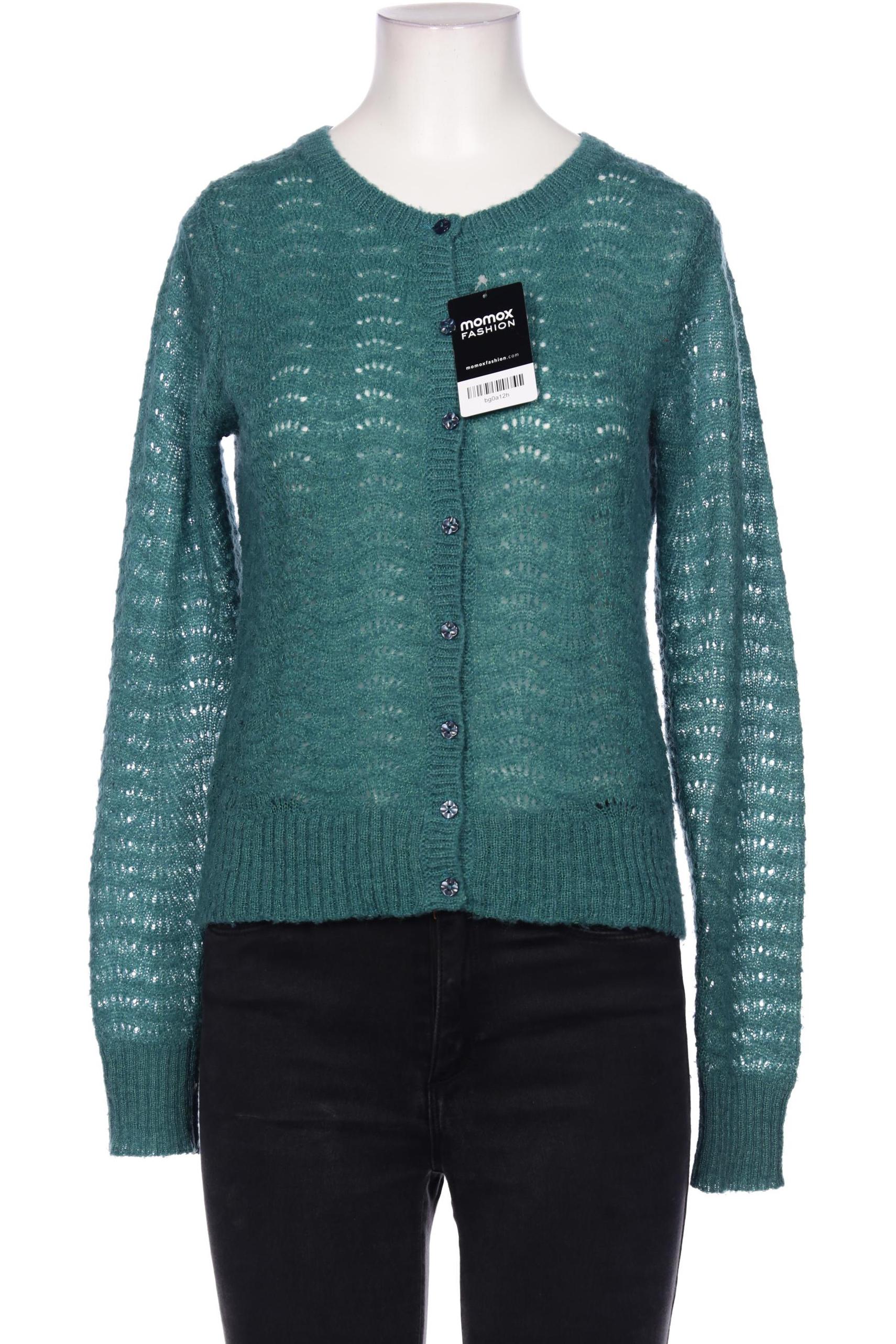 

King Louie Damen Strickjacke, türkis, Gr. 36