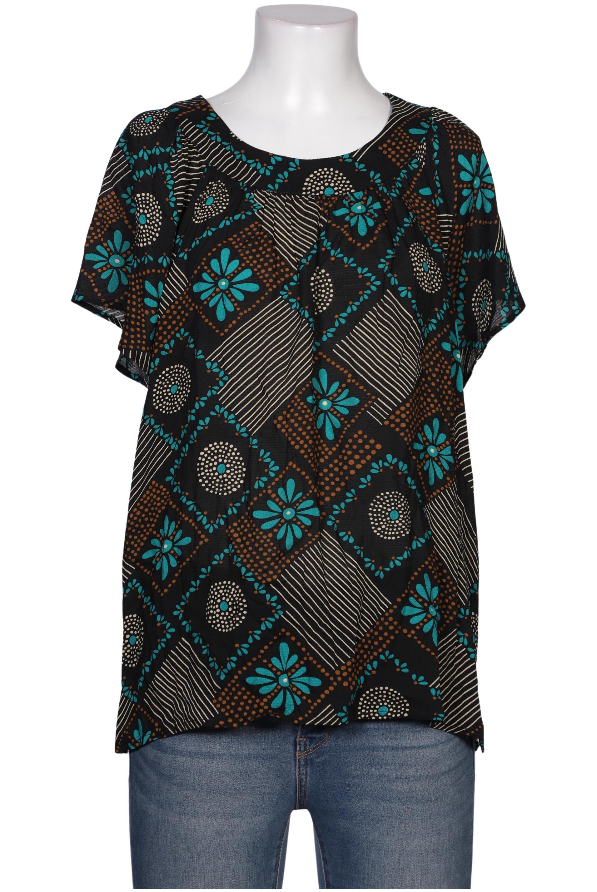 

King Louie Damen Bluse, schwarz, Gr. 40