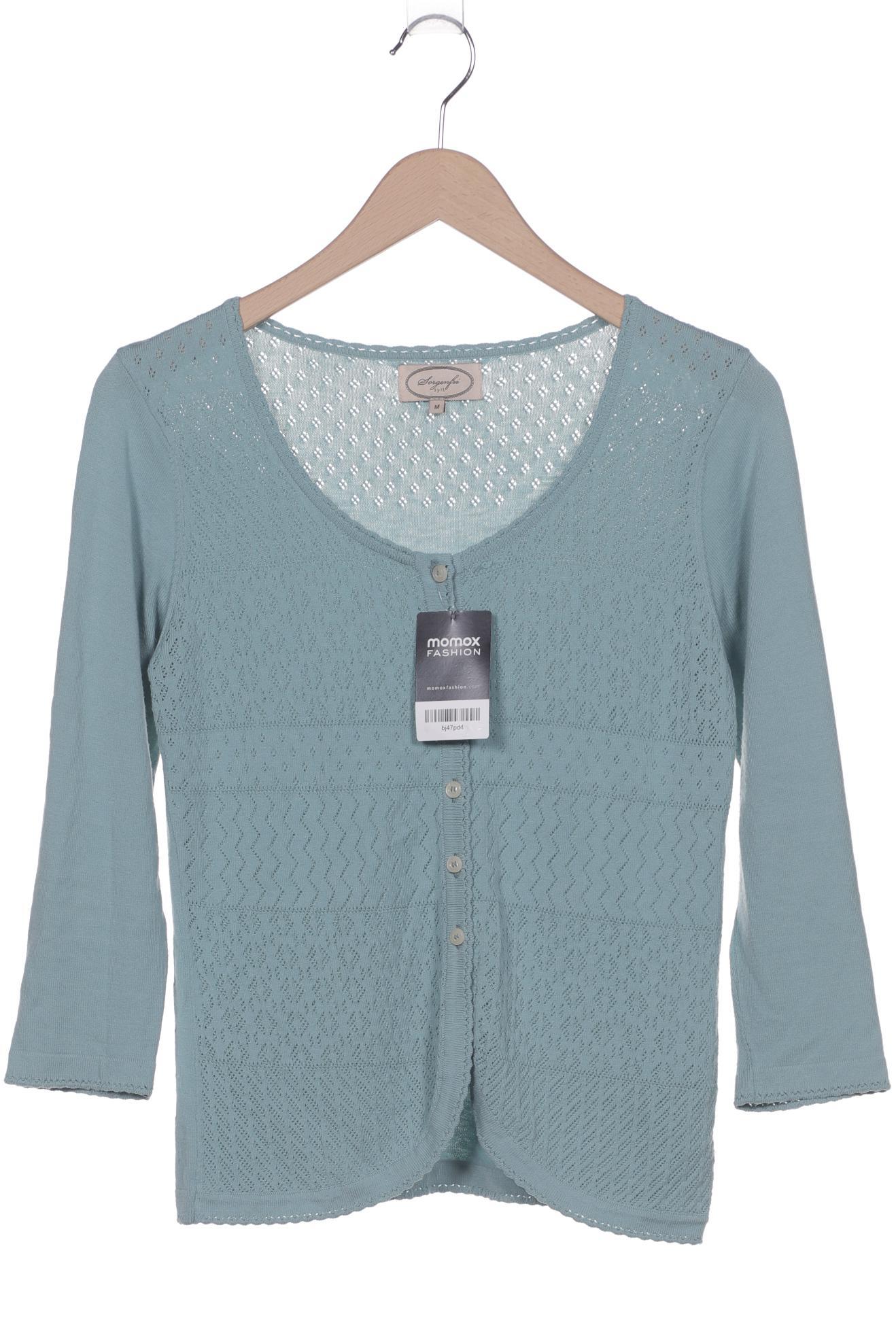 

King Louie Damen Strickjacke, türkis, Gr. 38