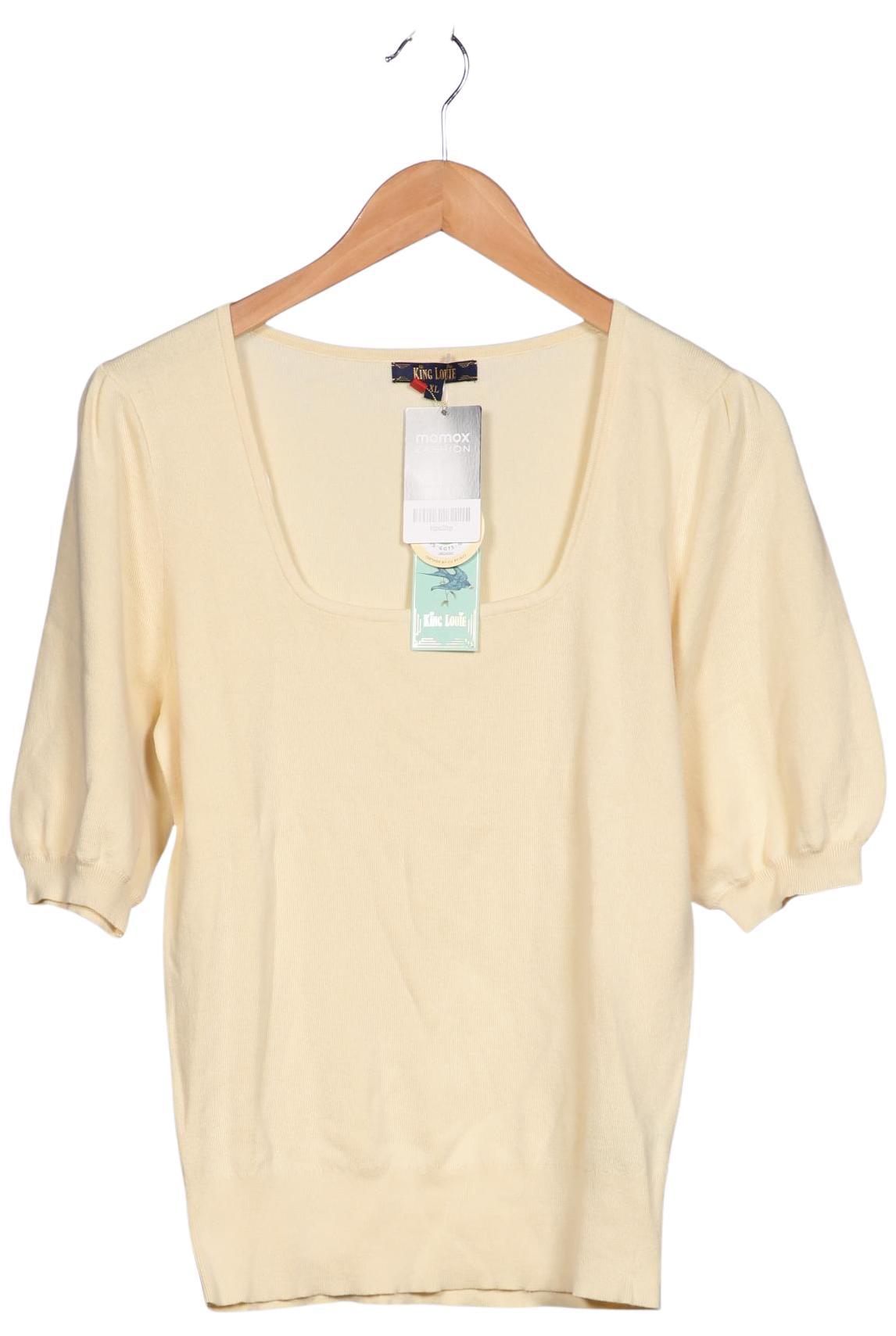 

King Louie Damen Pullover, cremeweiß, Gr. 44