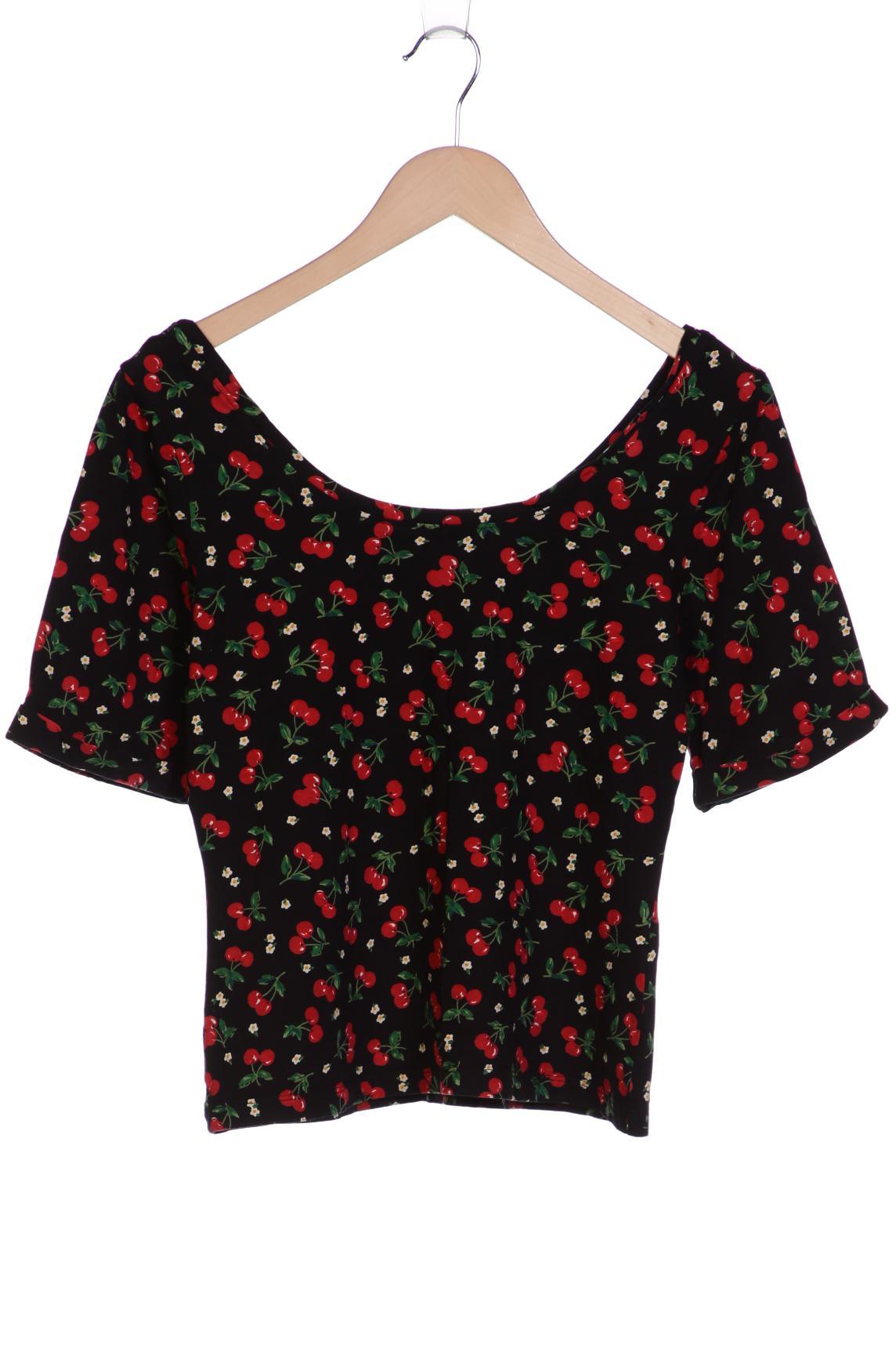

King Louie Damen T-Shirt, schwarz, Gr. 38